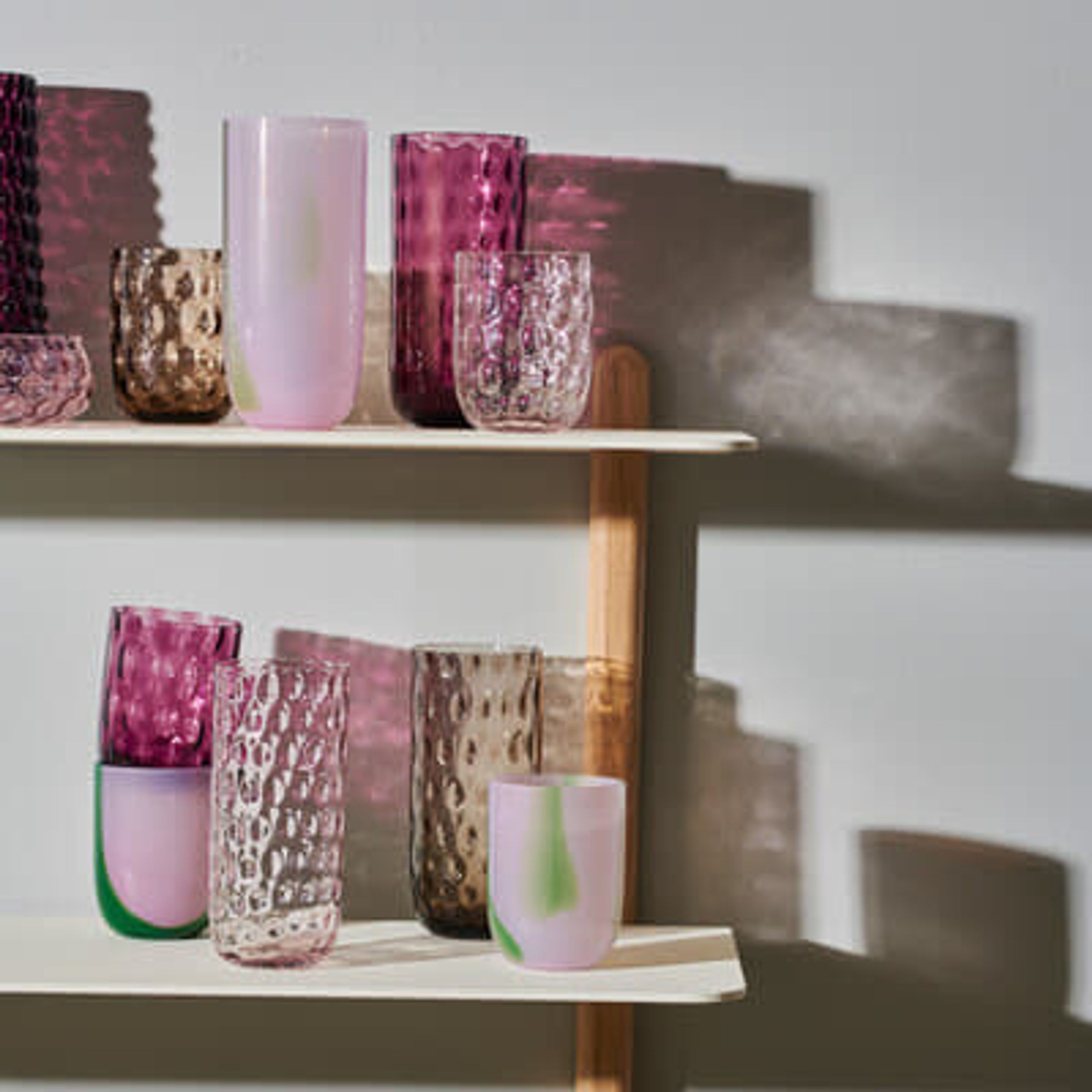 Kodanska - Sklo - Danish Summer Tumbler Small Drops - Purple