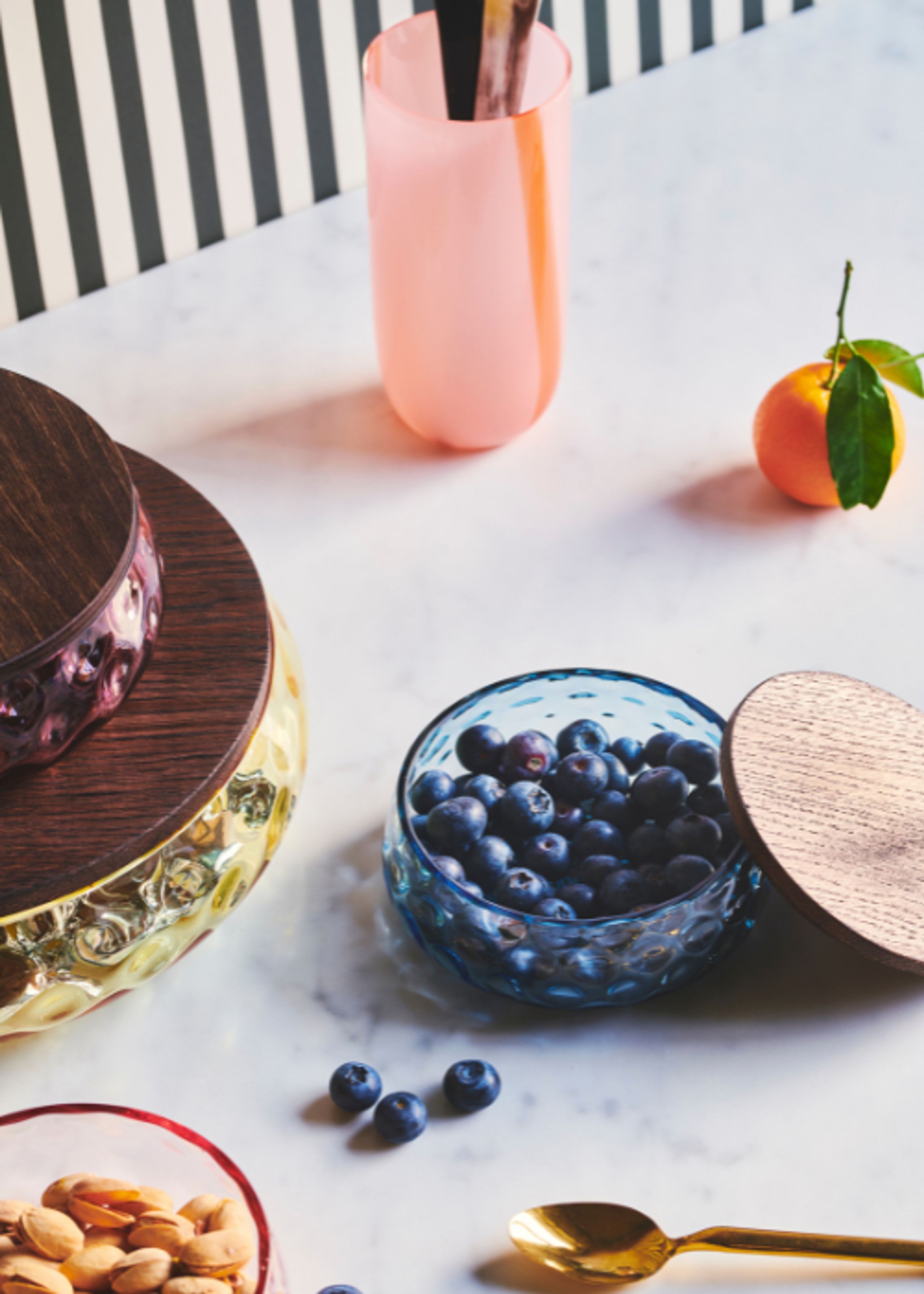 Kodanska - Skål - Danish Summer Bowl Large - Amber