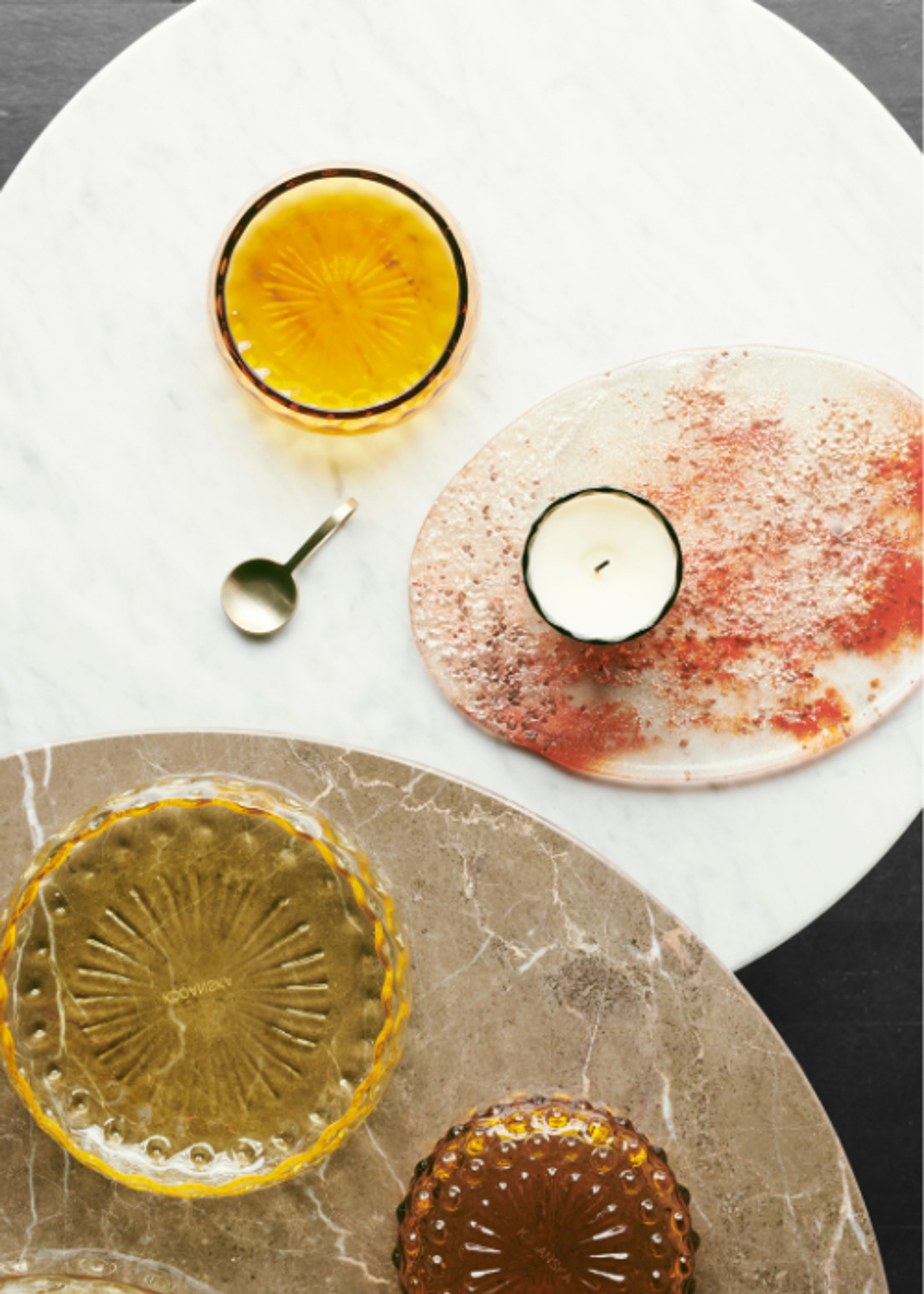 Kodanska - Skål - Danish Summer Bowl Large - Amber