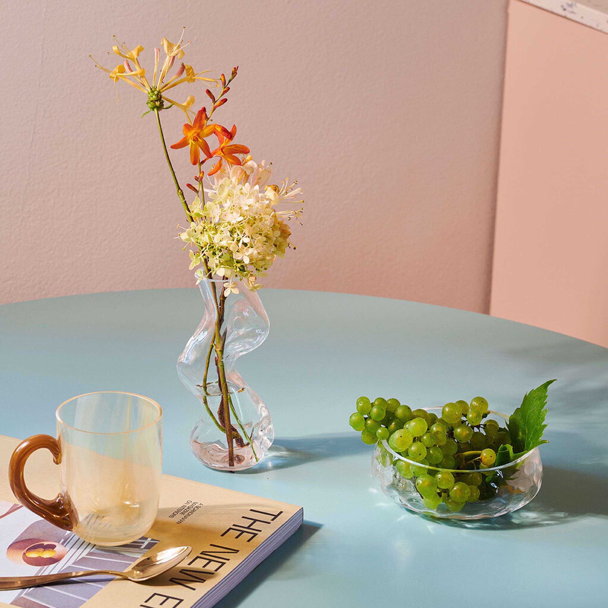 Kodanska - Vase - The Road vase - Pink