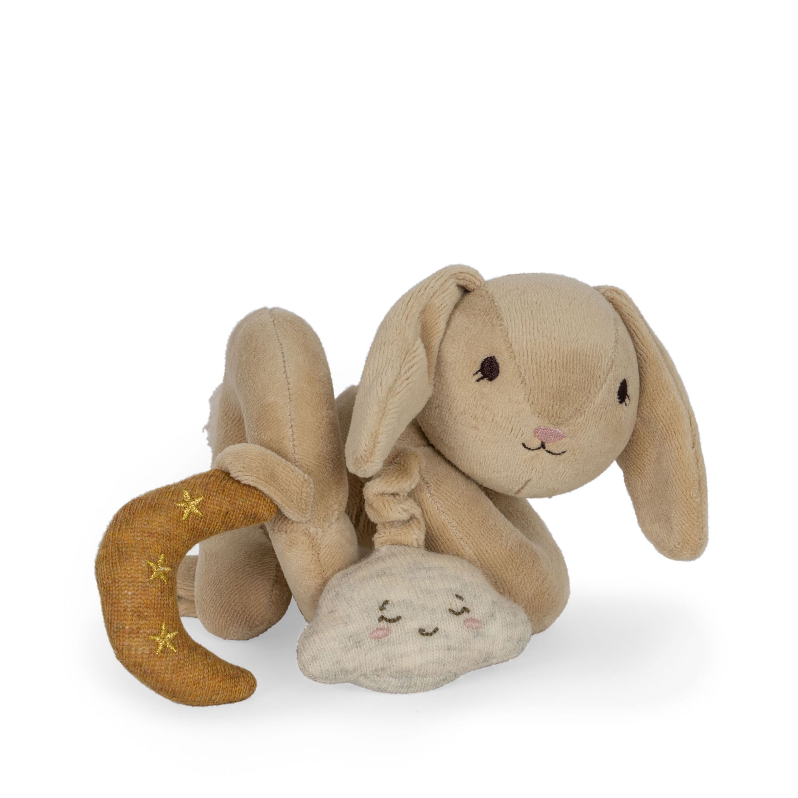 Konges Sløjd - Bamse - Activity Spiral Bunny - Beige