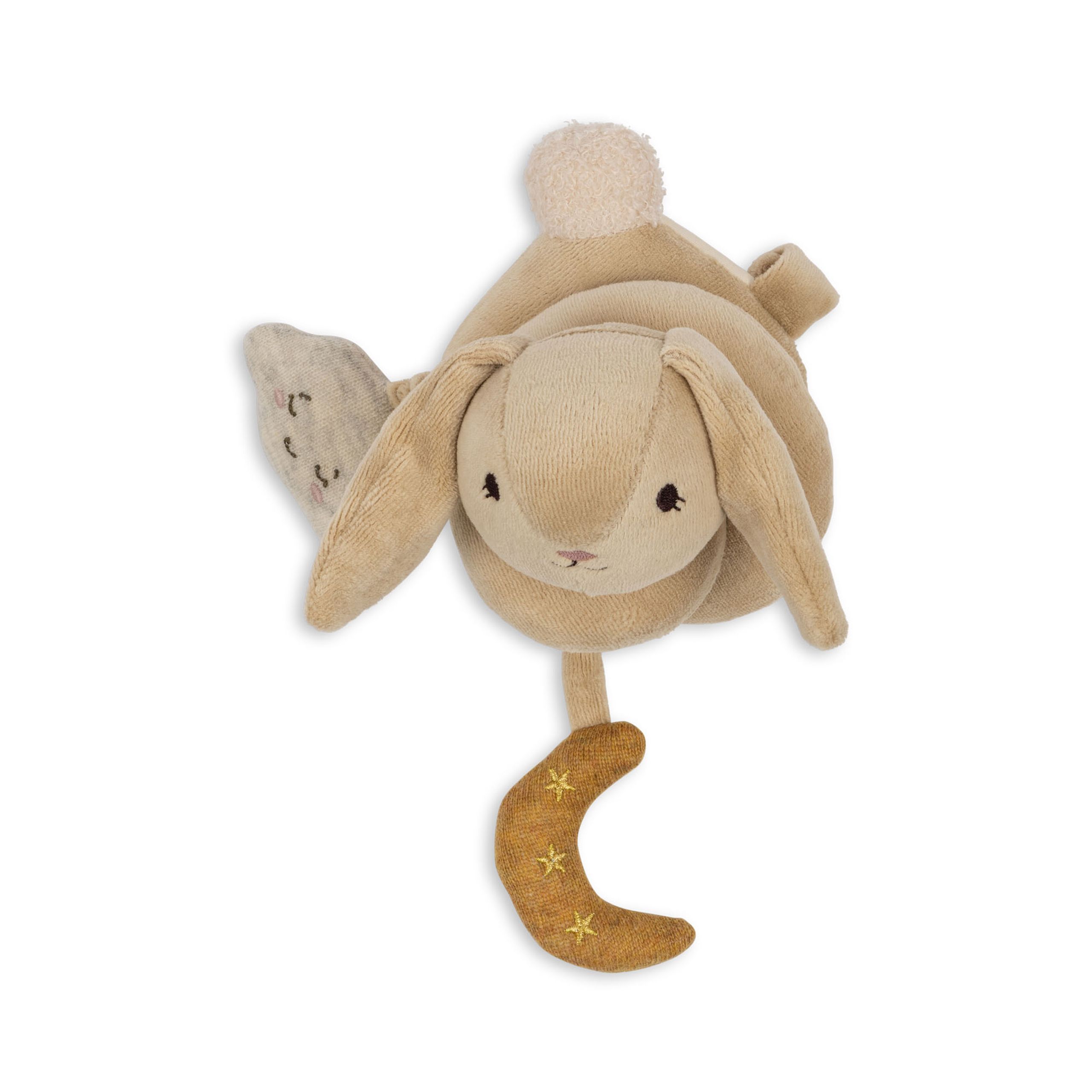 Konges Sløjd - Bamse - Activity Spiral Bunny - Beige