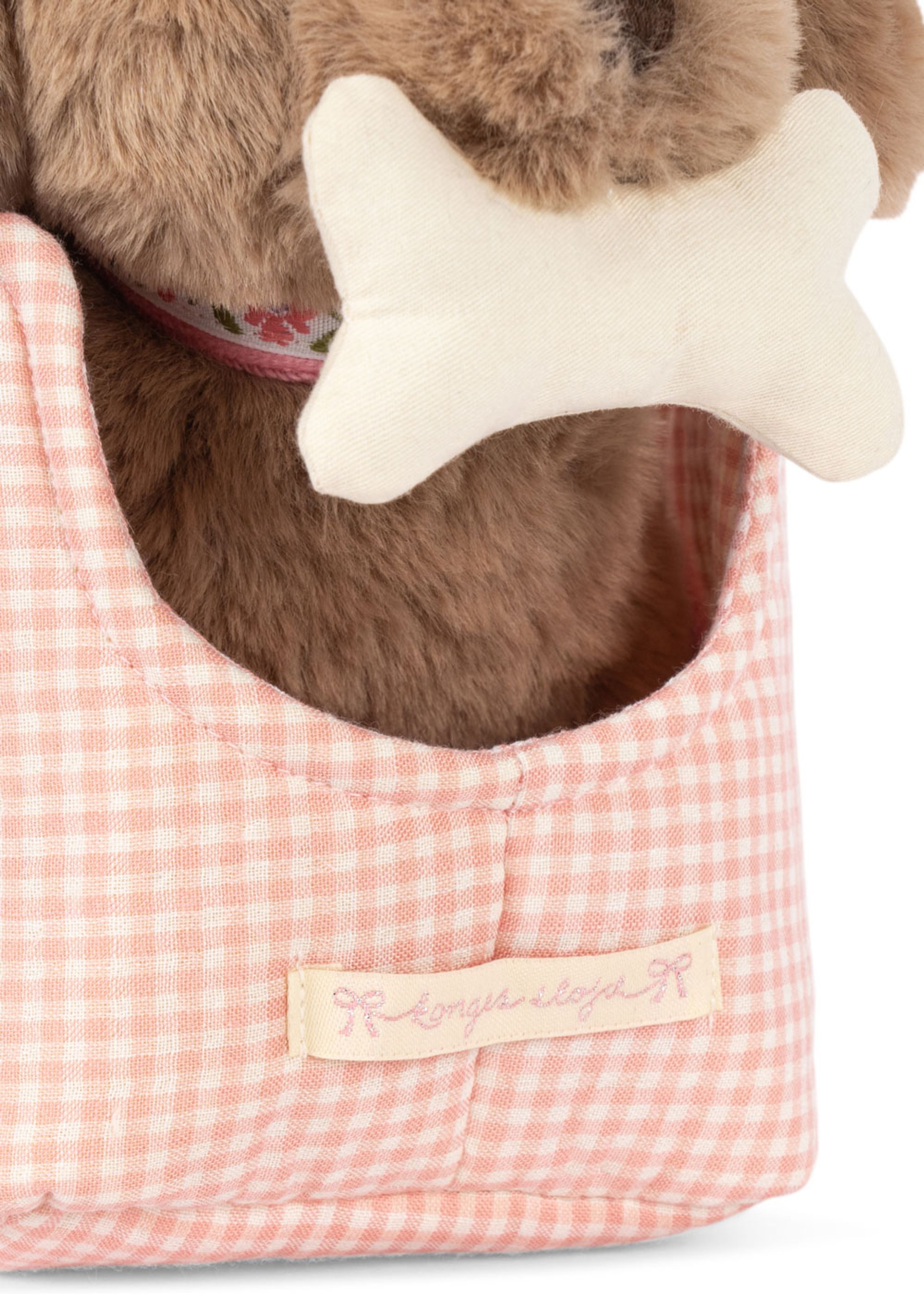 Konges Sløjd - Bamse - MAUDE PUPPY - PINK CHECK