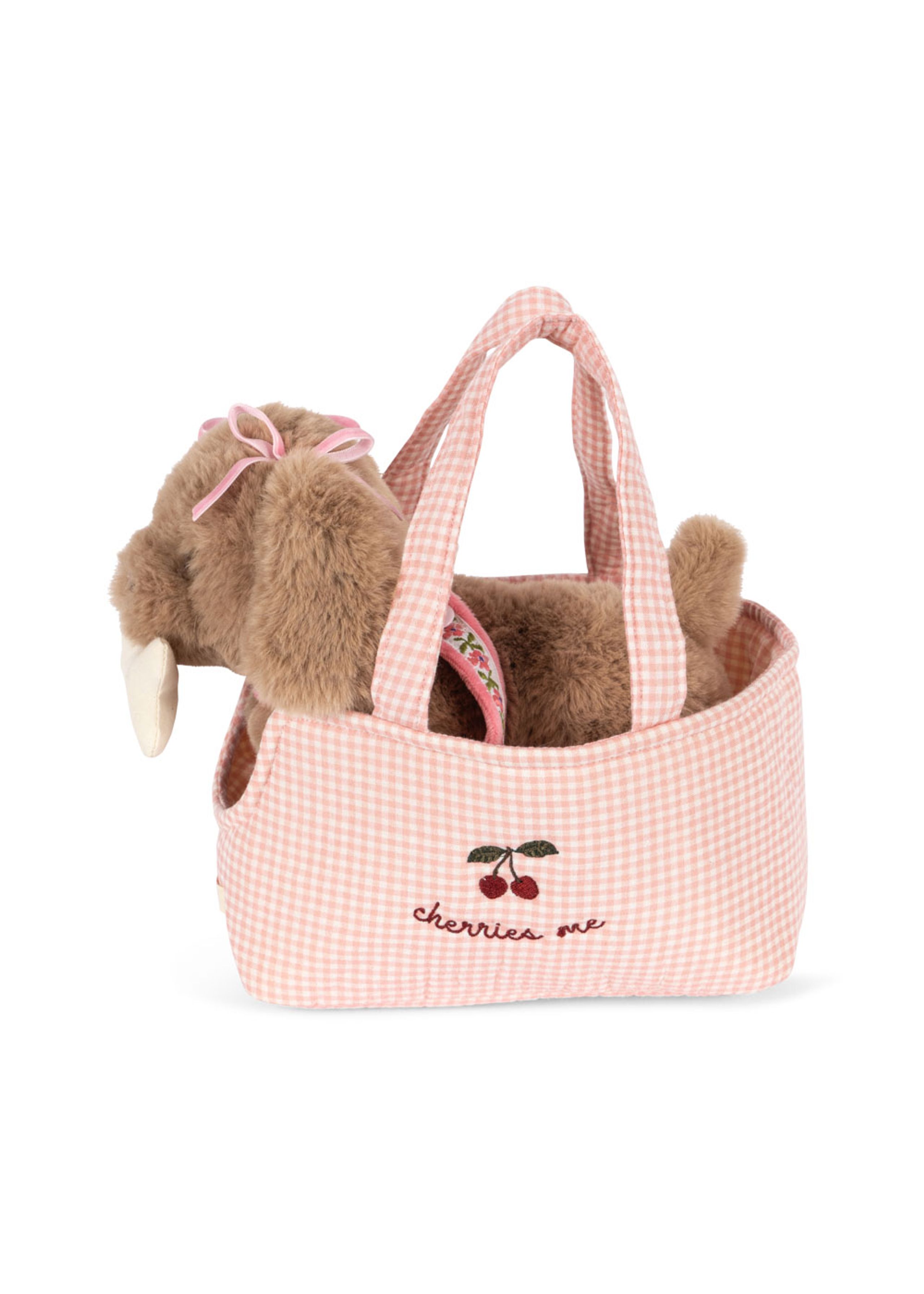 Konges Sløjd - Bamse - MAUDE PUPPY - PINK CHECK