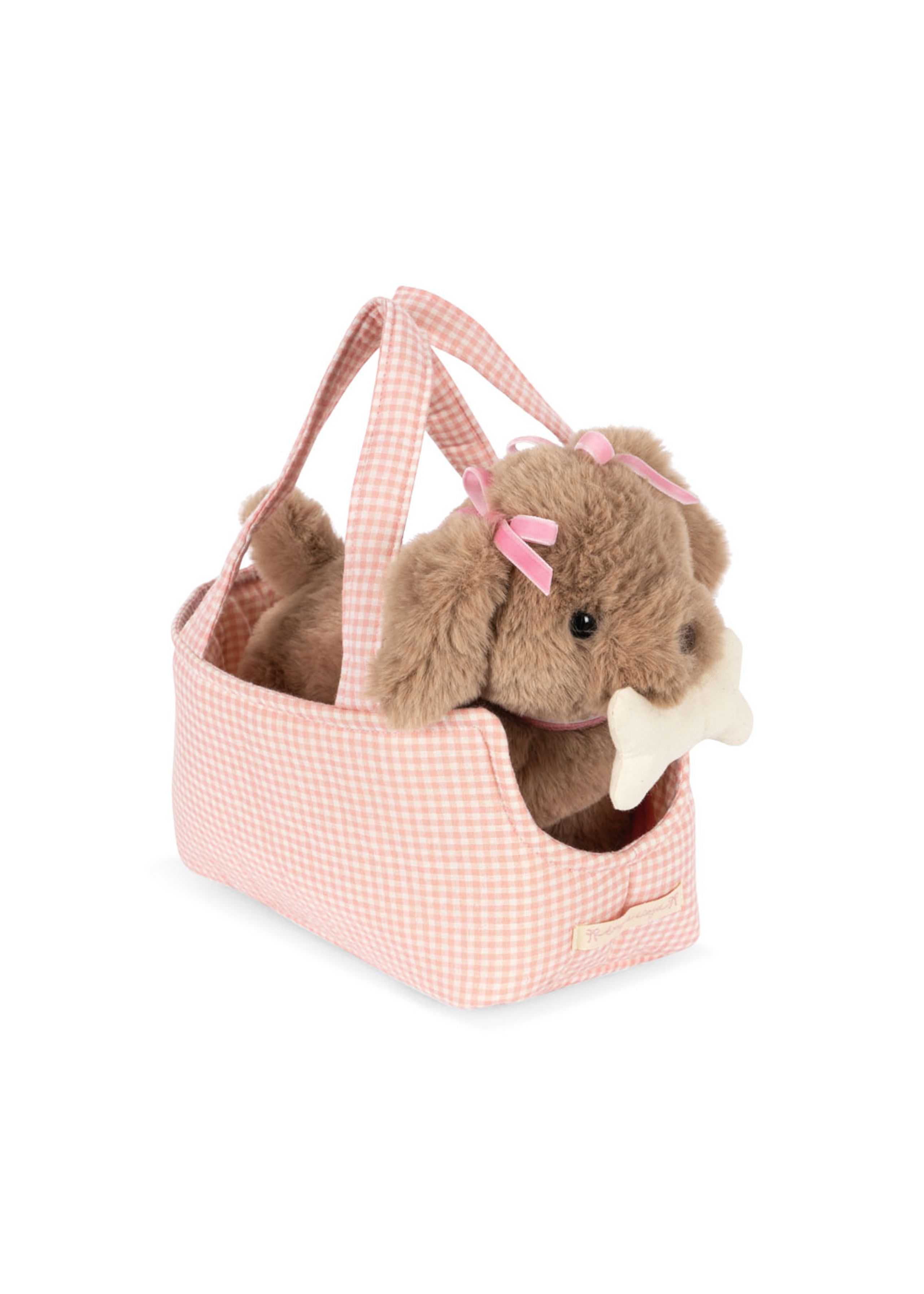 Konges Sløjd - Bamse - MAUDE PUPPY - PINK CHECK