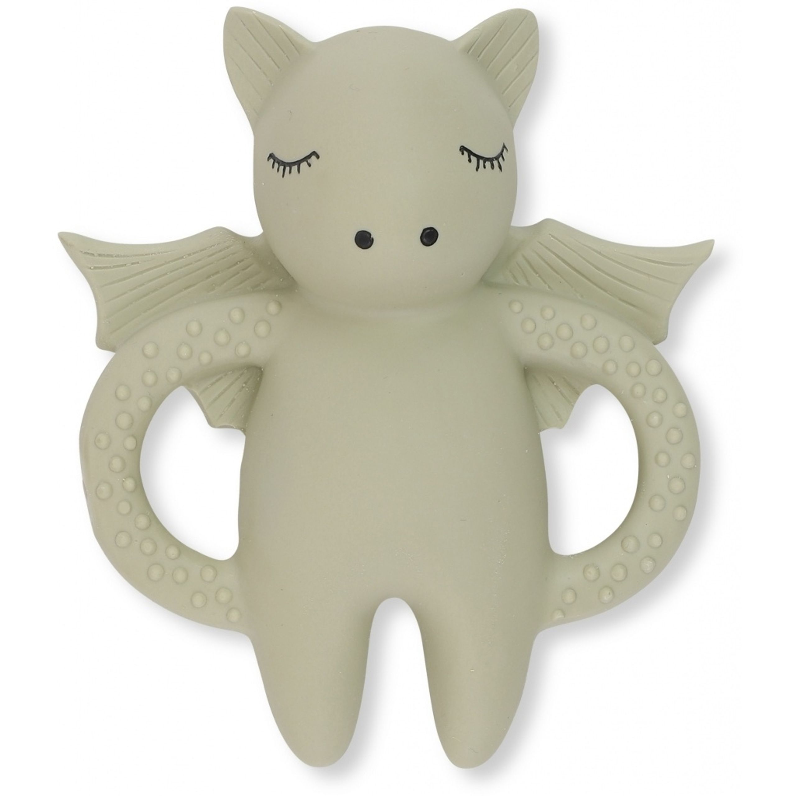 Konges Sløjd - Bidding - TEETH SOOTHER BAT - LIGHT GREY
