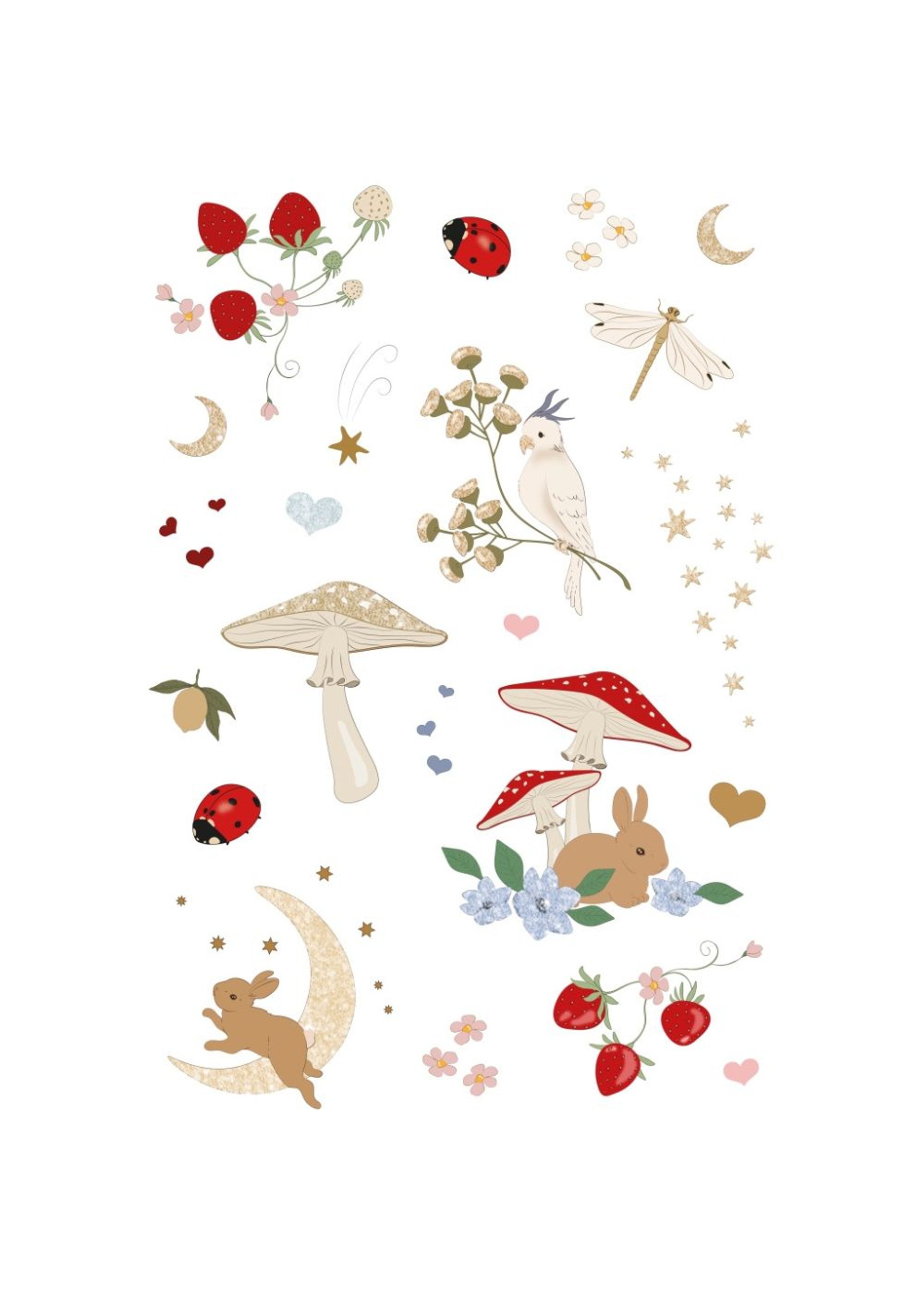 Konges Sløjd - Děti - Kids Tattoos - Foret Magique