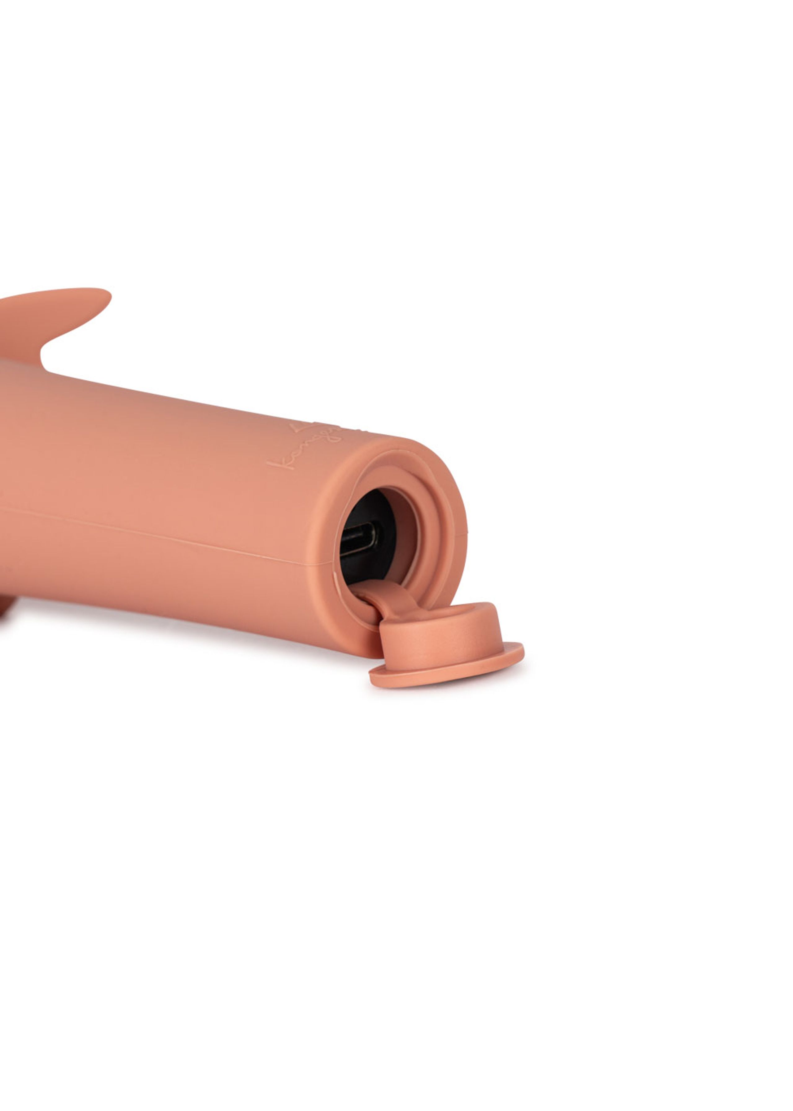 Konges Sløjd - Børne lampe - Flash Light Dragon - RASPBERRY