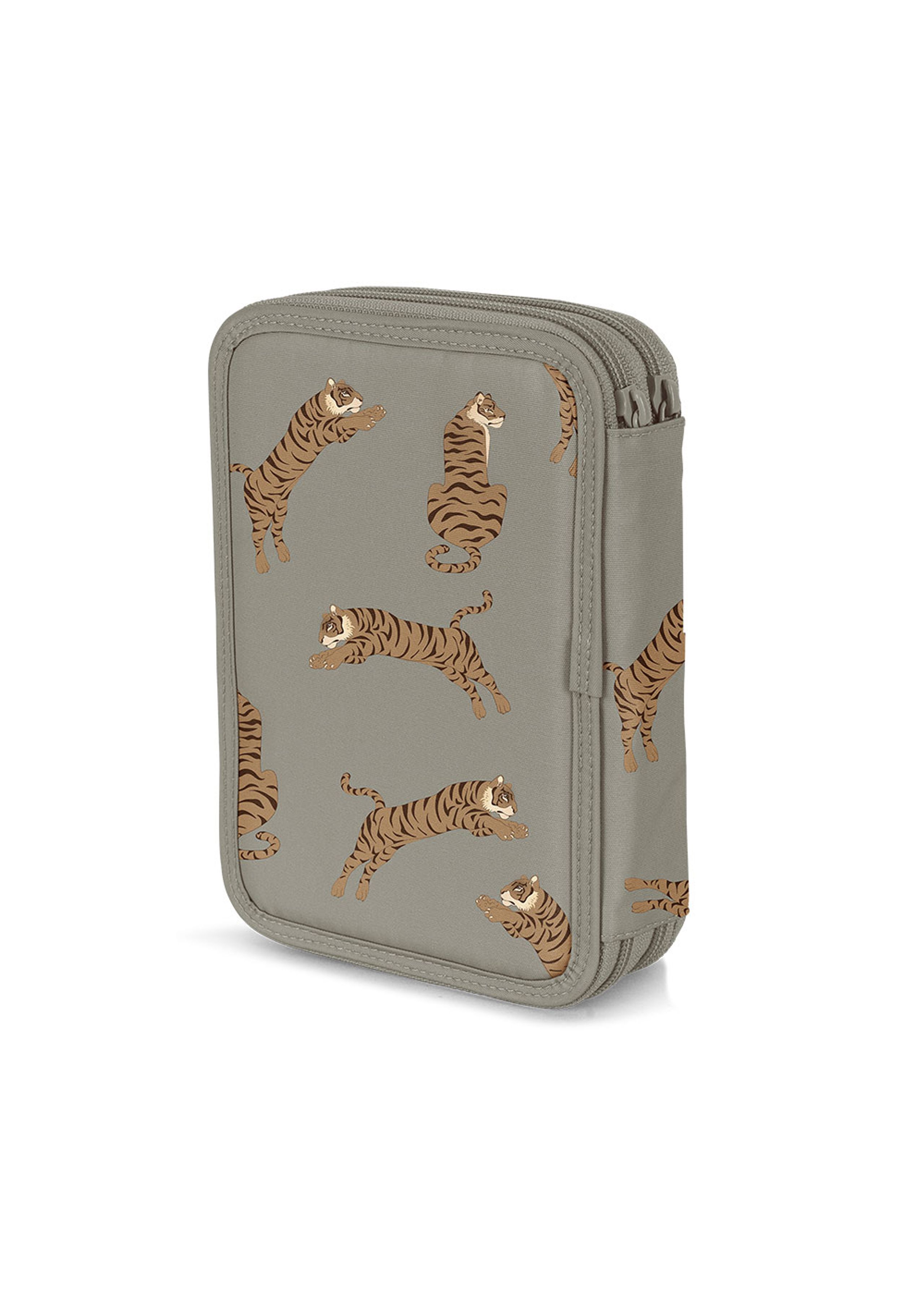 Konges Sløjd - Dětský penál - Clover Pencilcase - Tiger Oak