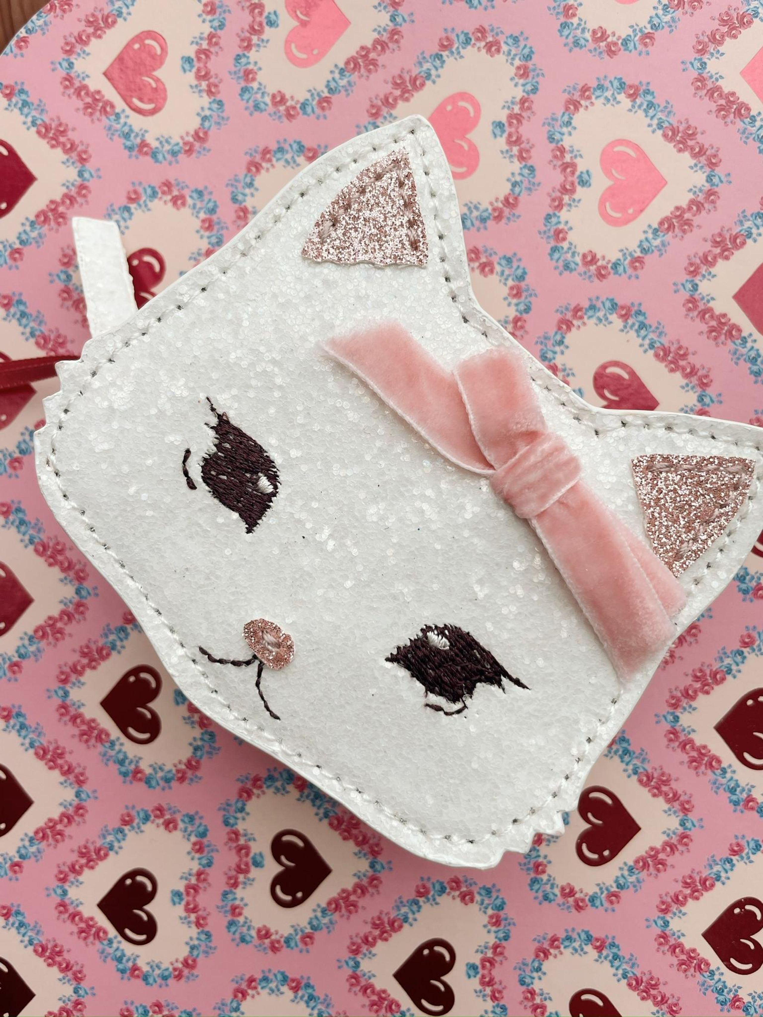 Konges Sløjd - Børne pung - Tut Kitty Wallet - BUTTERCREAM