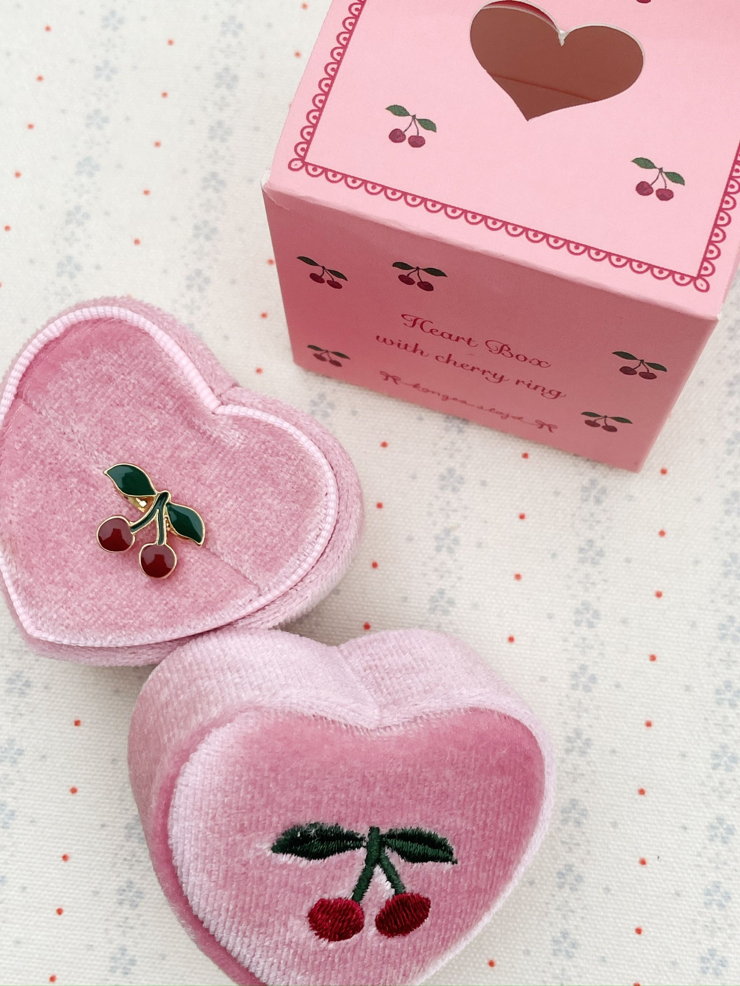 Konges Sløjd - Kinderschmuck - Love Rings - CHERRY