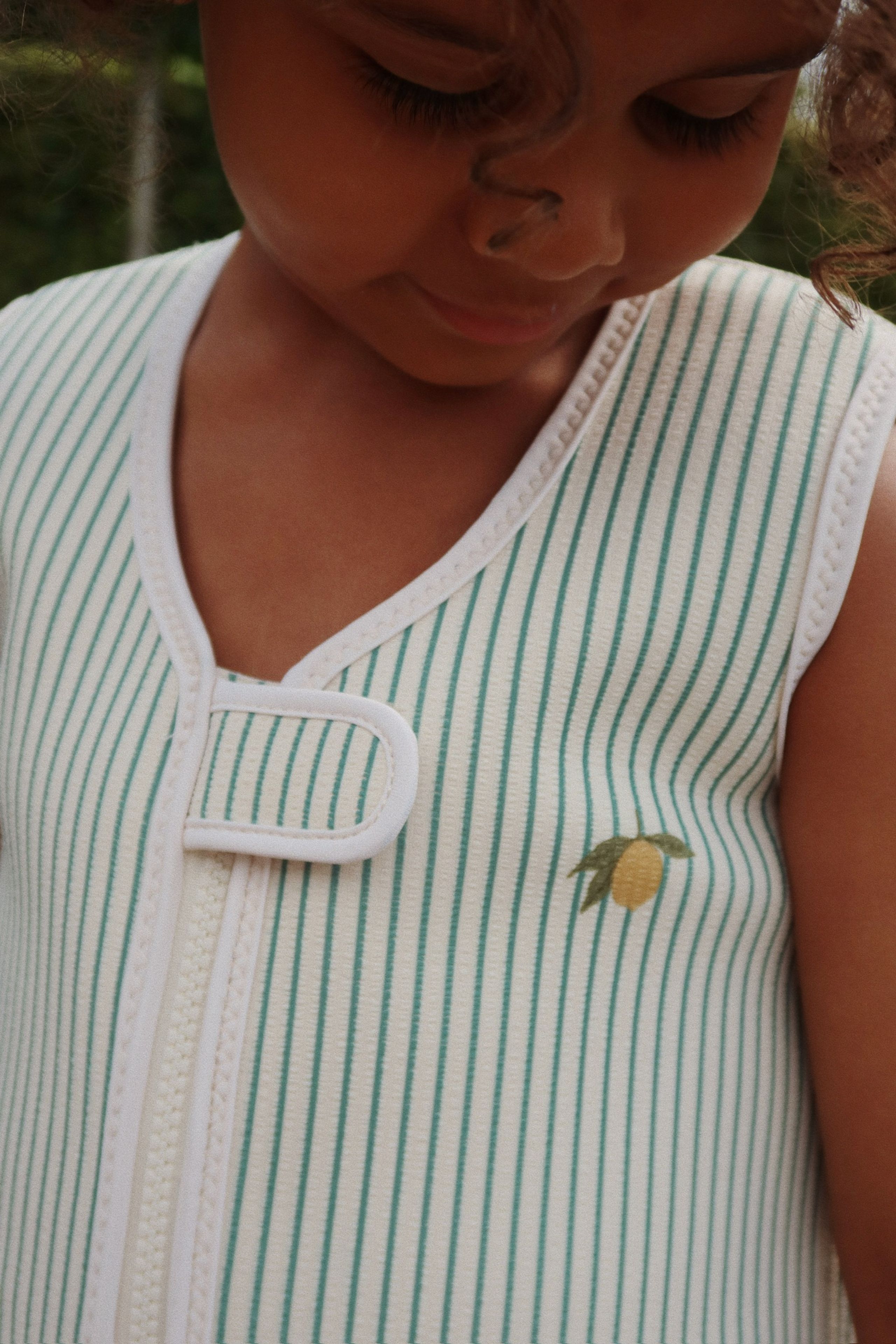 Konges Sløjd - Dětská záchranná vesta - Ellis Swim Vest - TEA STRIPE