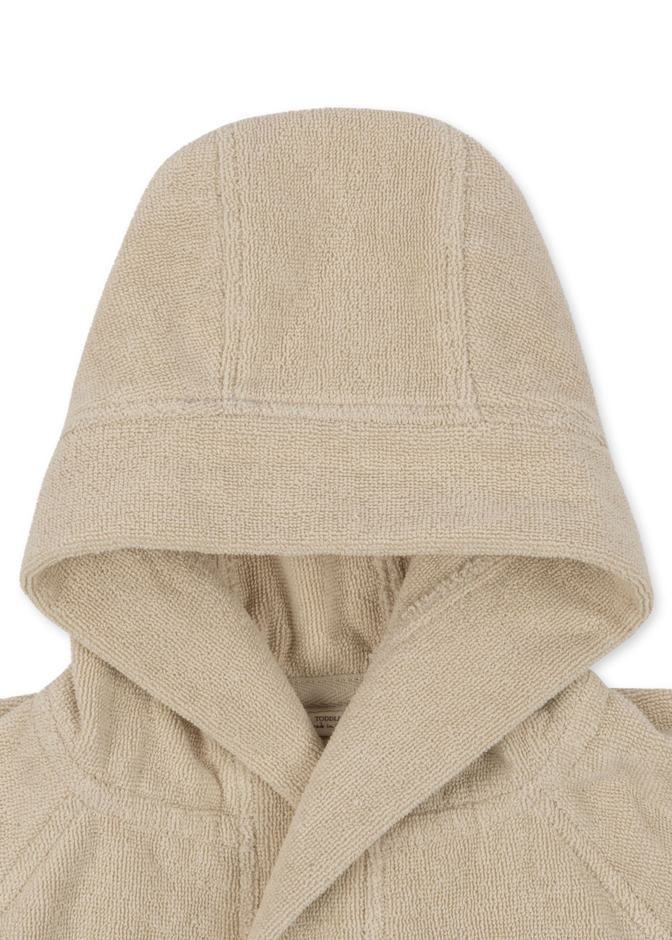 Konges Sløjd - Accappatoio per bambini - Terry Bathrobe Embr - Lemon