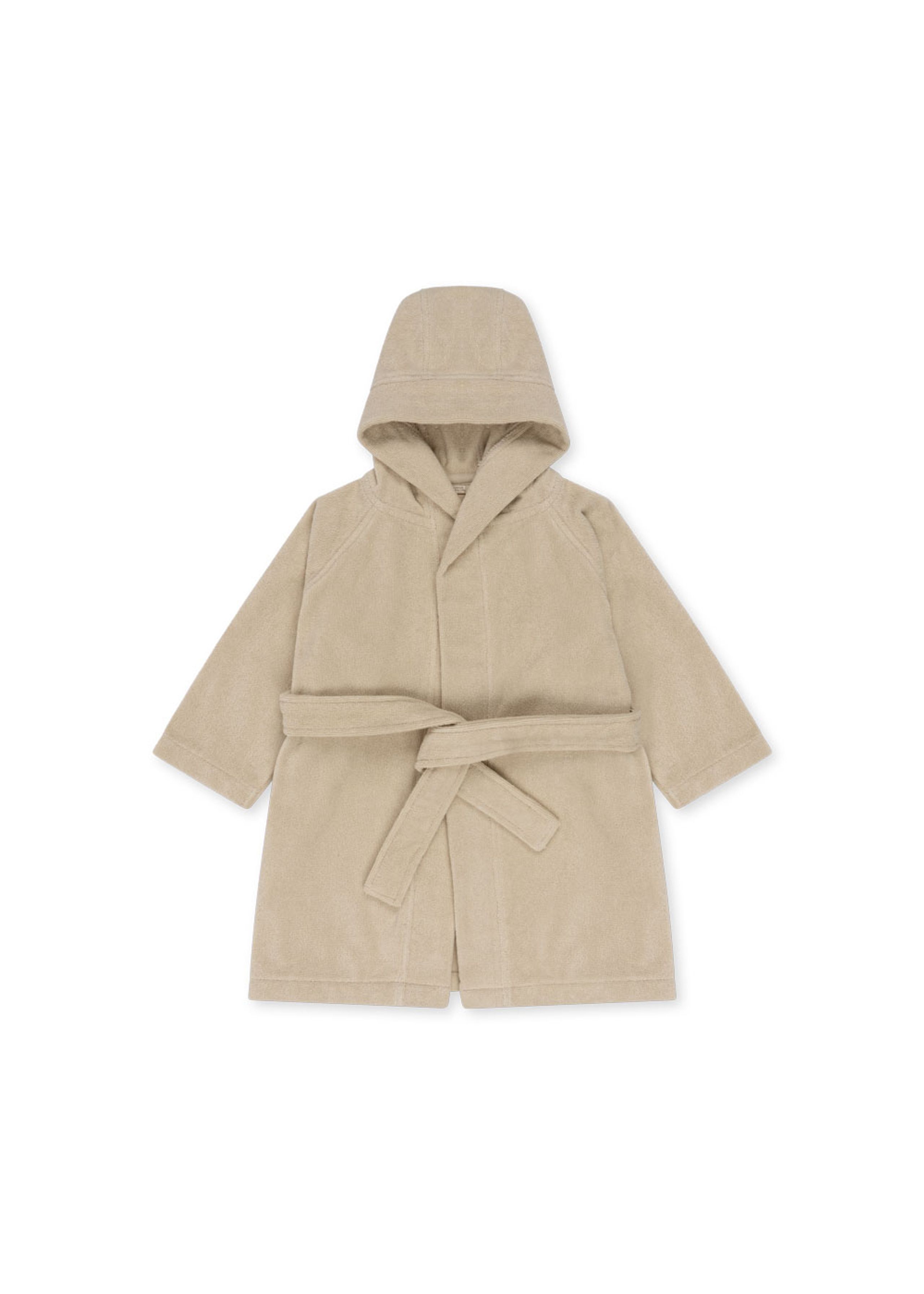 Konges Sløjd - Accappatoio per bambini - Terry Bathrobe Embr - Lemon