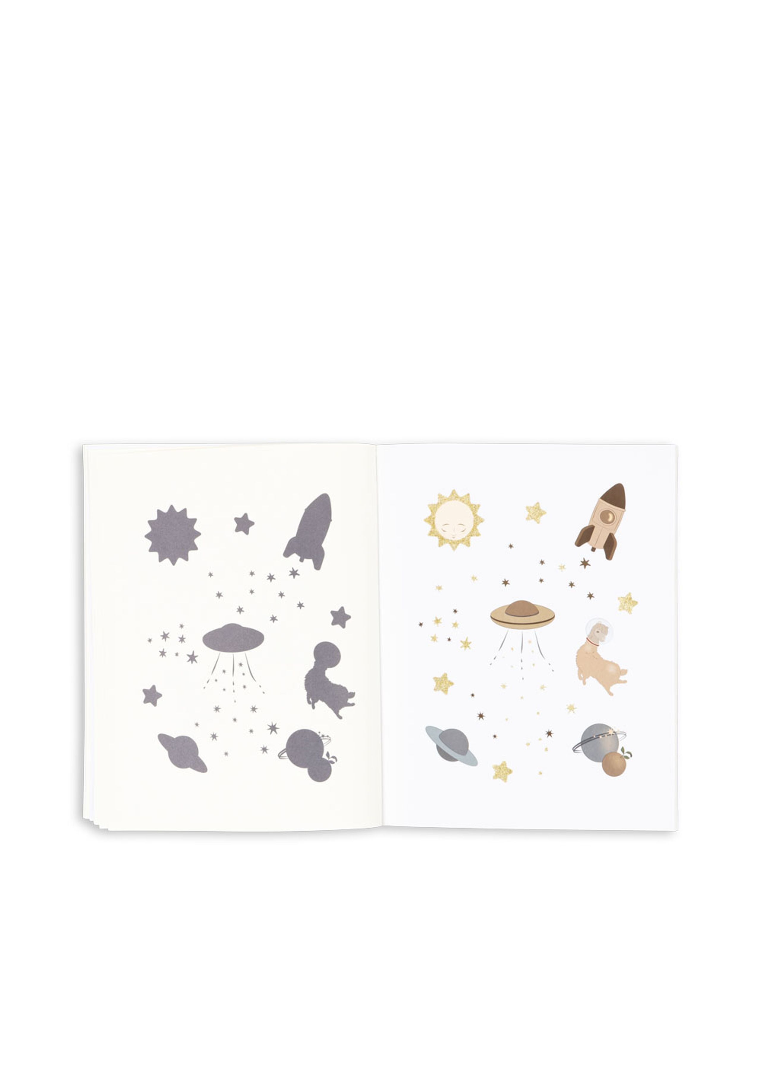 Konges Sløjd - Børnebog - Activity Book With Color Pencils - MULTI