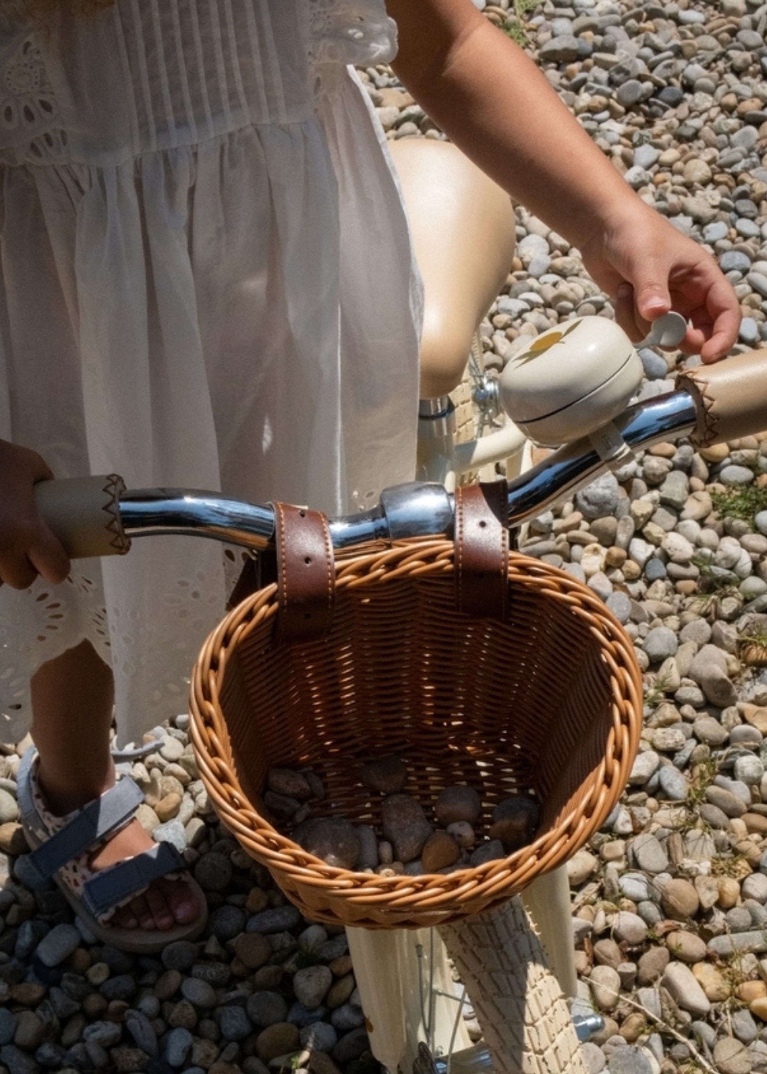 Konges Sløjd - Timbre de bicicleta para niños - AIKO BICYCLE BELL - LEMON