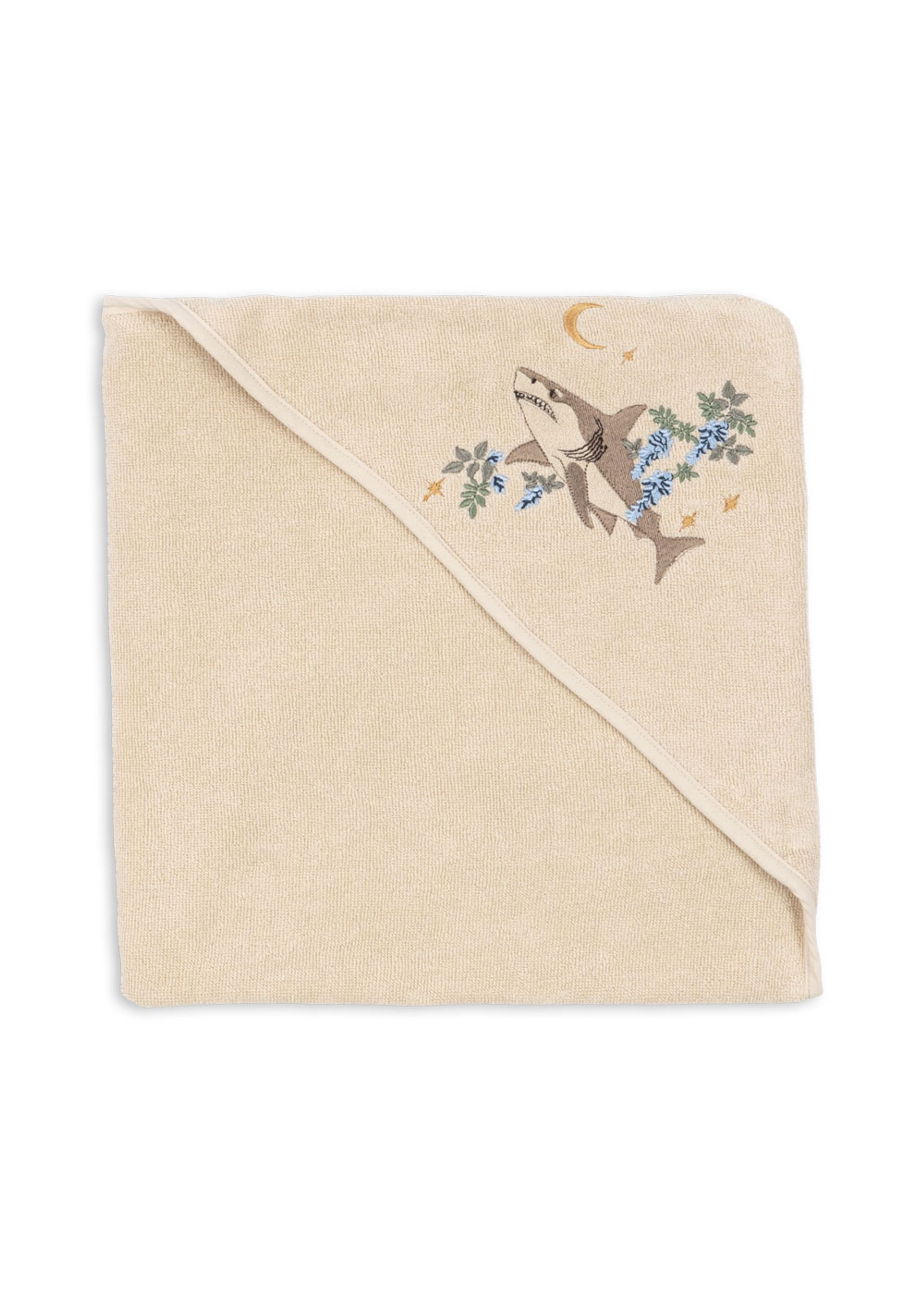 Konges Sløjd - Children's towel - Terry Towel Embroidery - Summer Sand