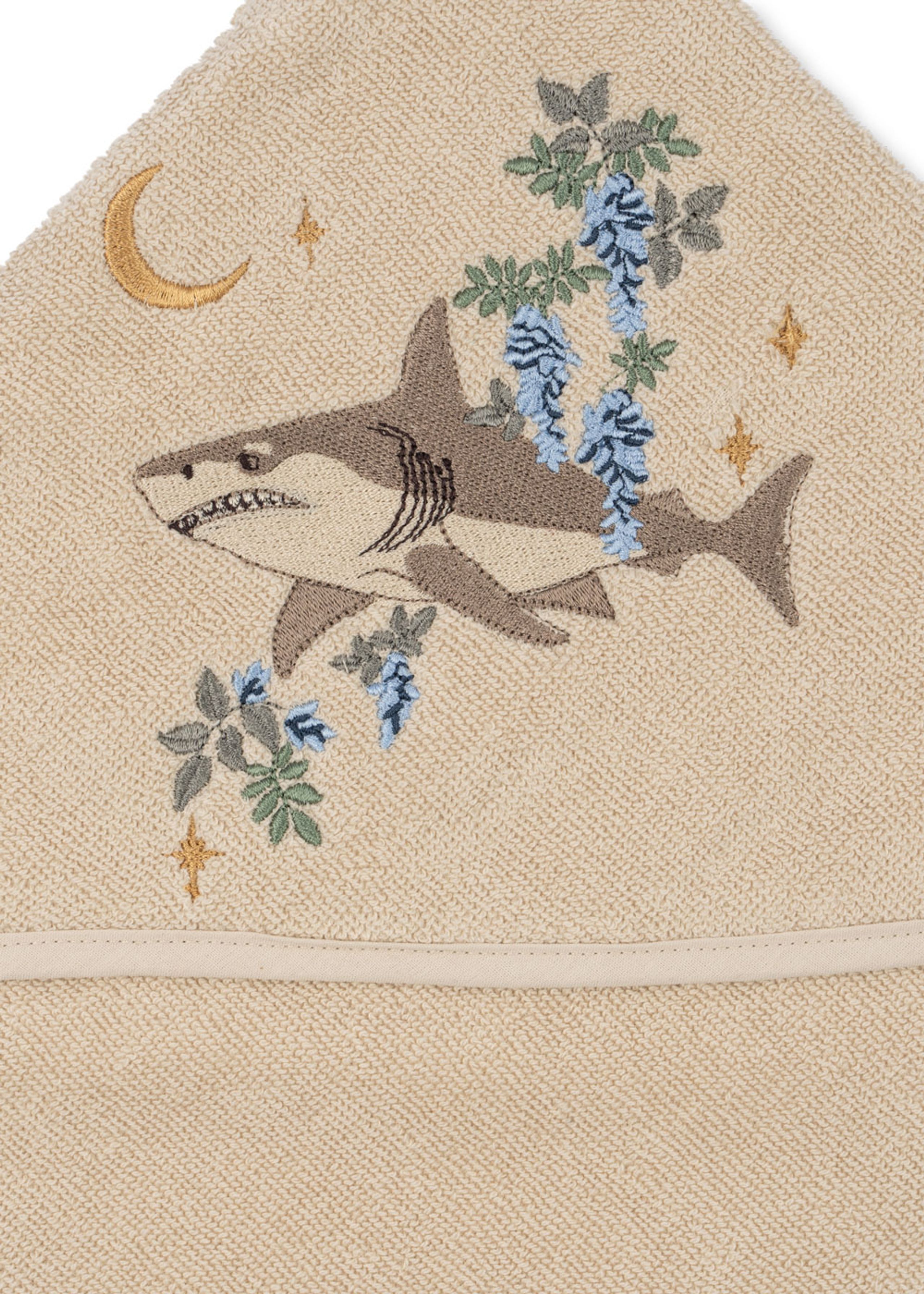 Konges Sløjd - Children's towel - Terry Towel Embroidery - Summer Sand