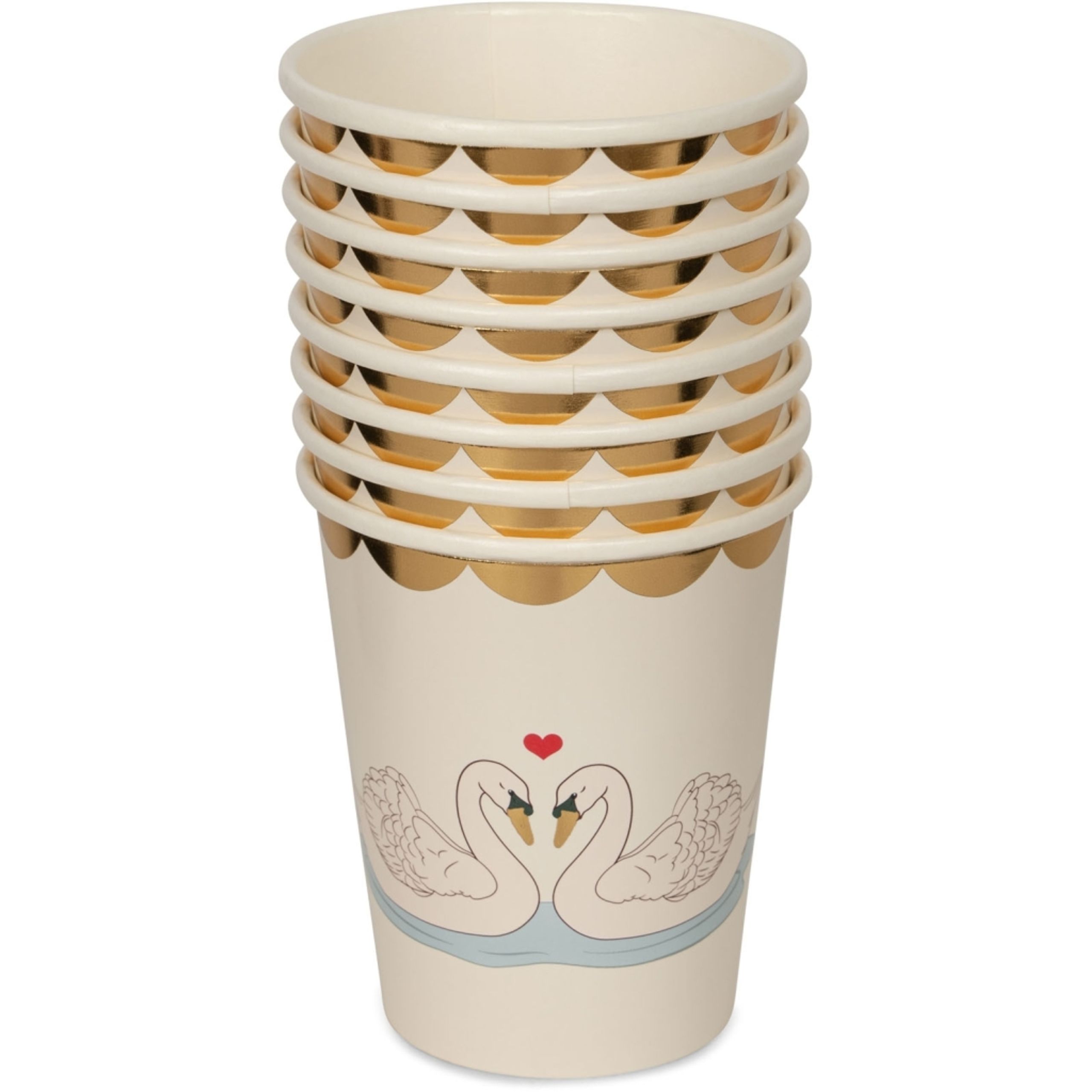 Konges Sløjd - Børnekop - Swan Birthday Cups - SWAN