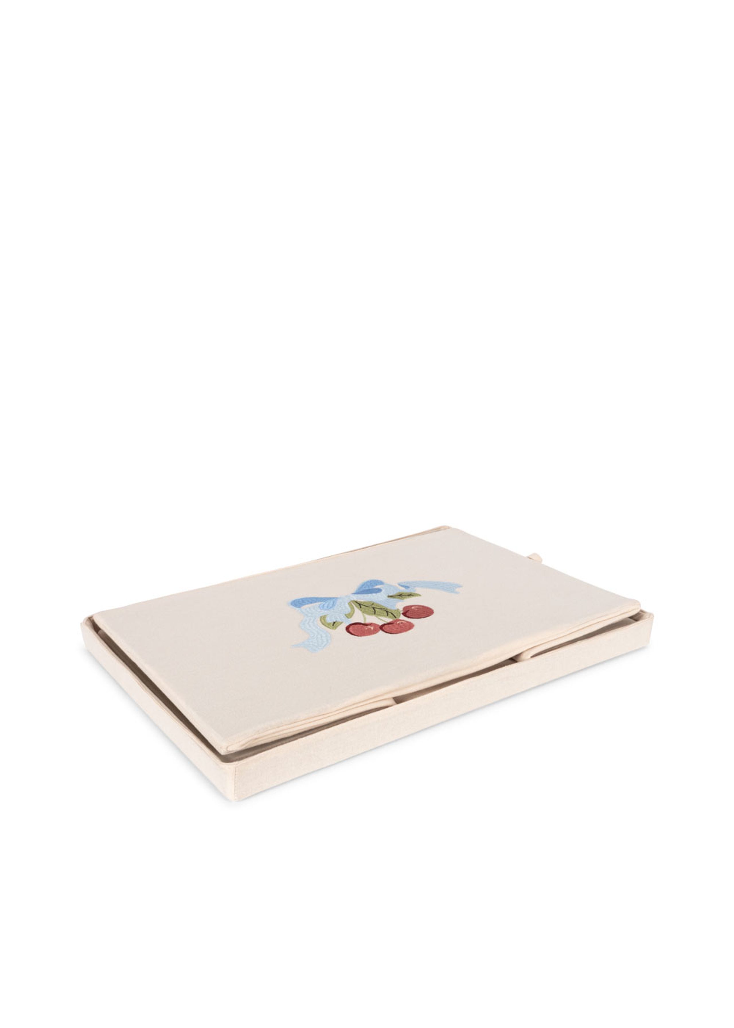 Konges Sløjd - Child storage box - Big Storage Basket - CHERRY BOW