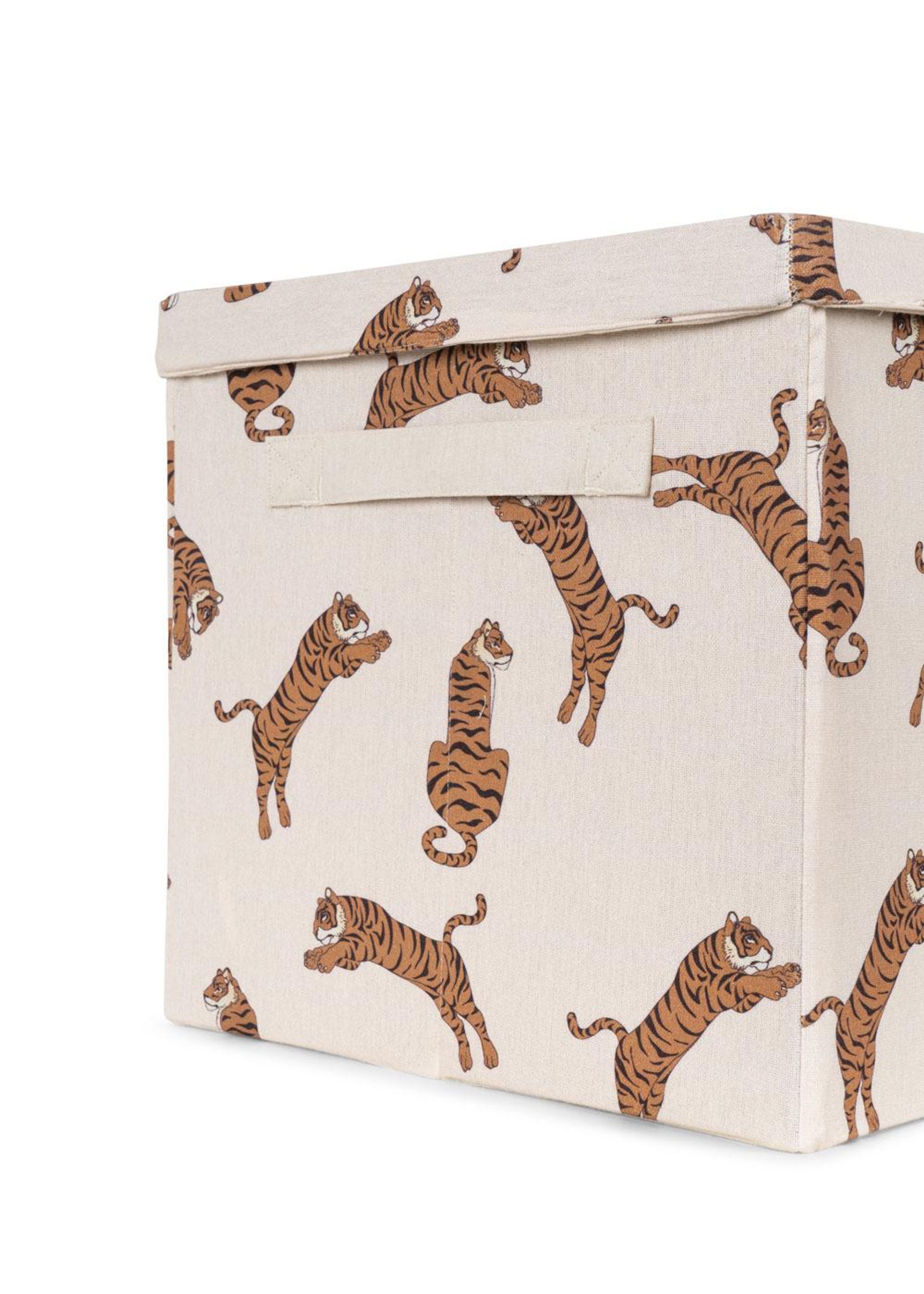 Konges Sløjd - Child storage box - Big Storage Basket - TIGER