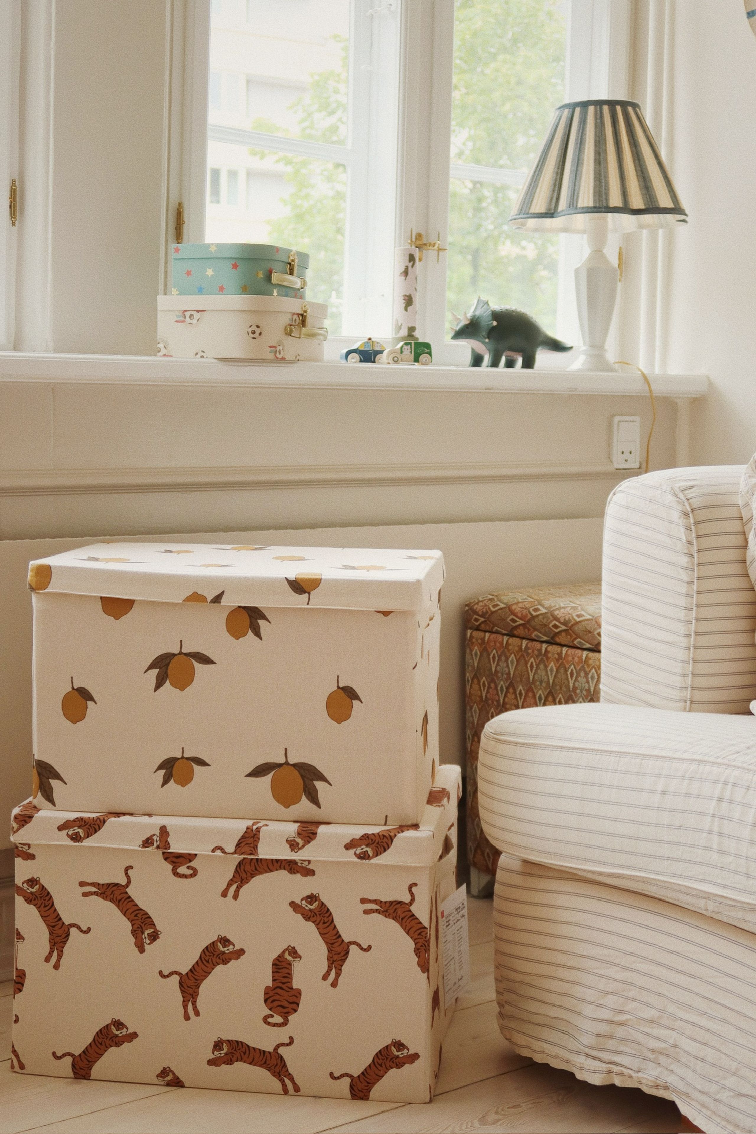 Konges Sløjd - Child storage box - Big Storage Basket - TIGER