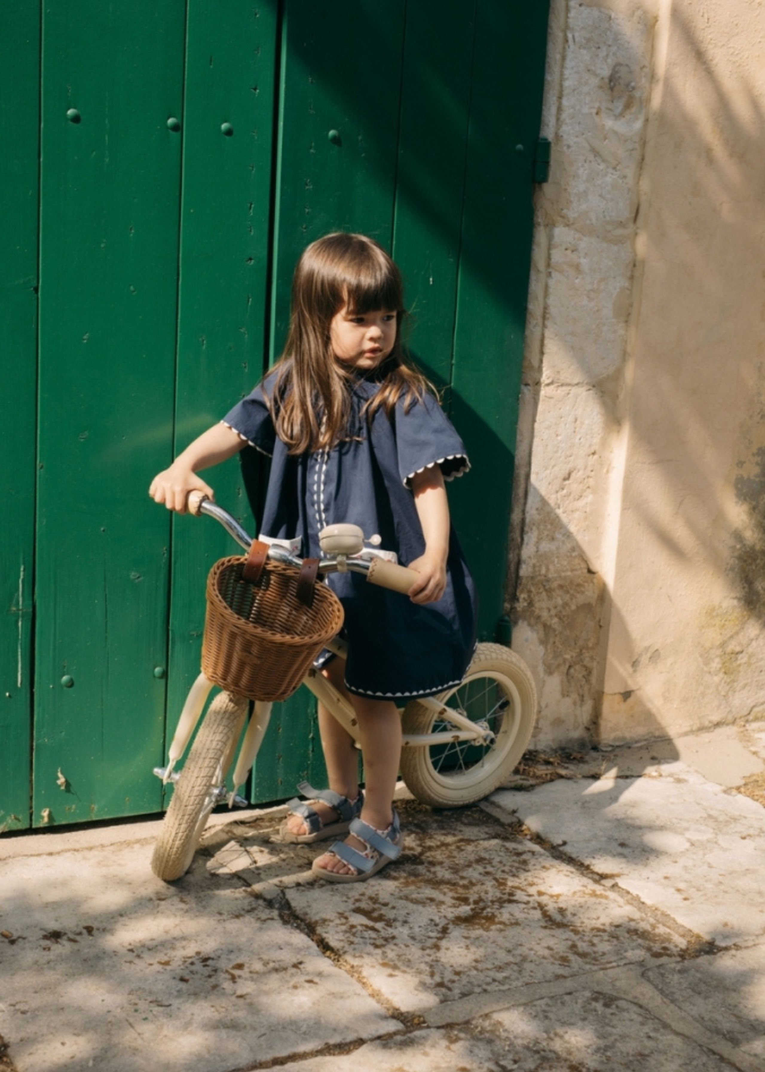 Konges Sløjd - Kopfkissen für Kinder - AIKO BALANCE BICYCLE - CHERRY