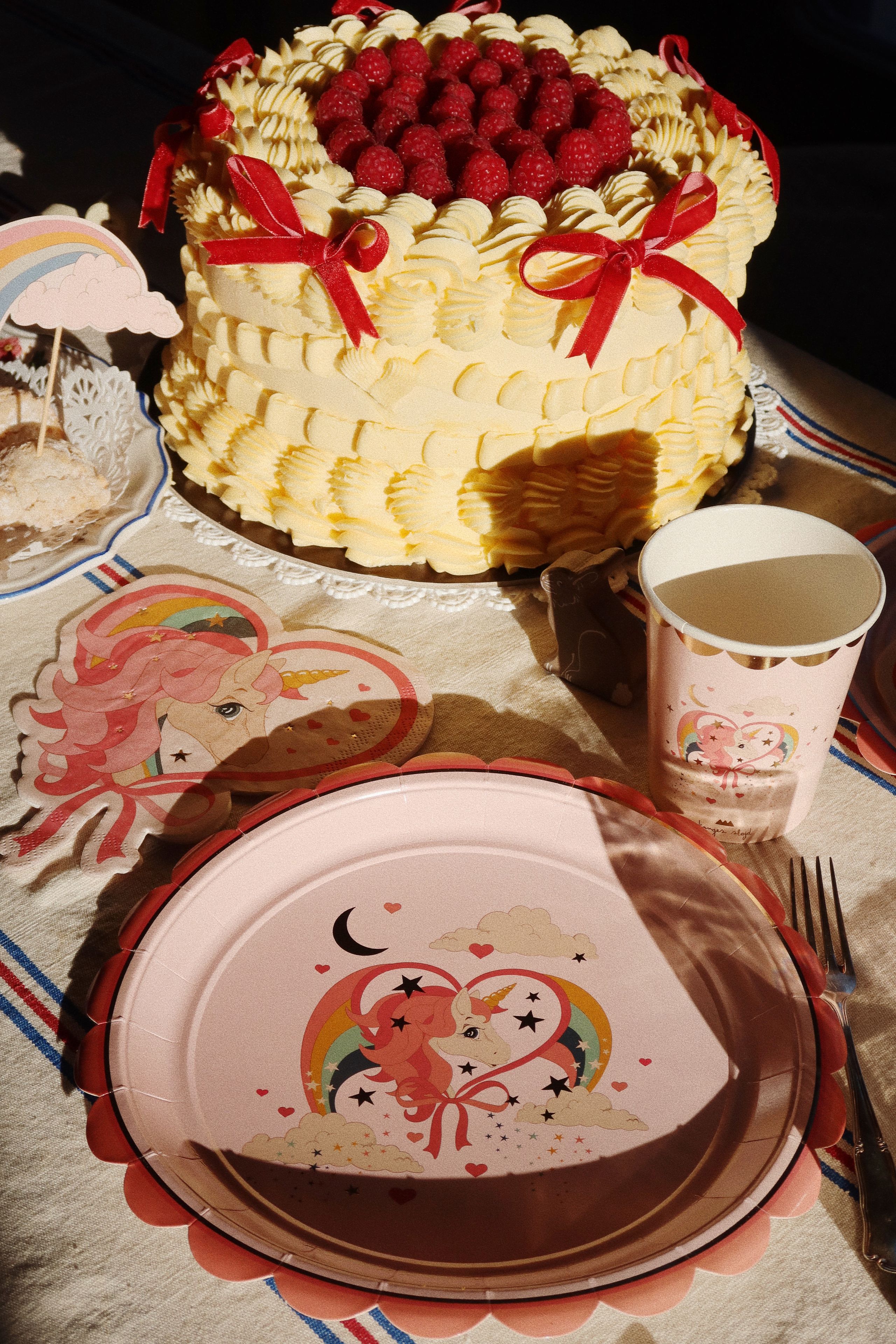 Konges Sløjd - Detské dekorácie - Unicorn Plates - UNICORN