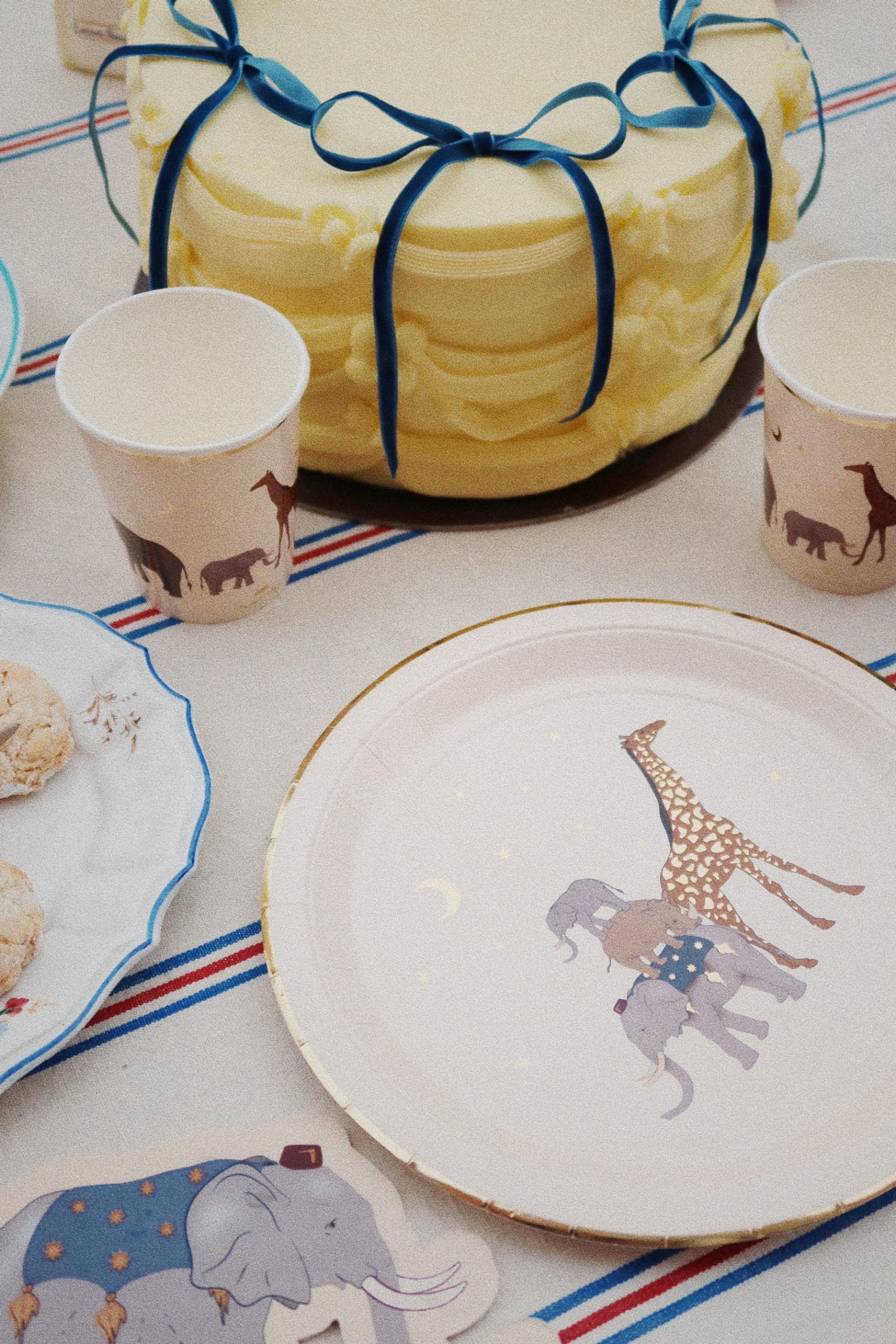 Konges Sløjd - Decoraties voor kinderen - Safari Plates - SAFARI