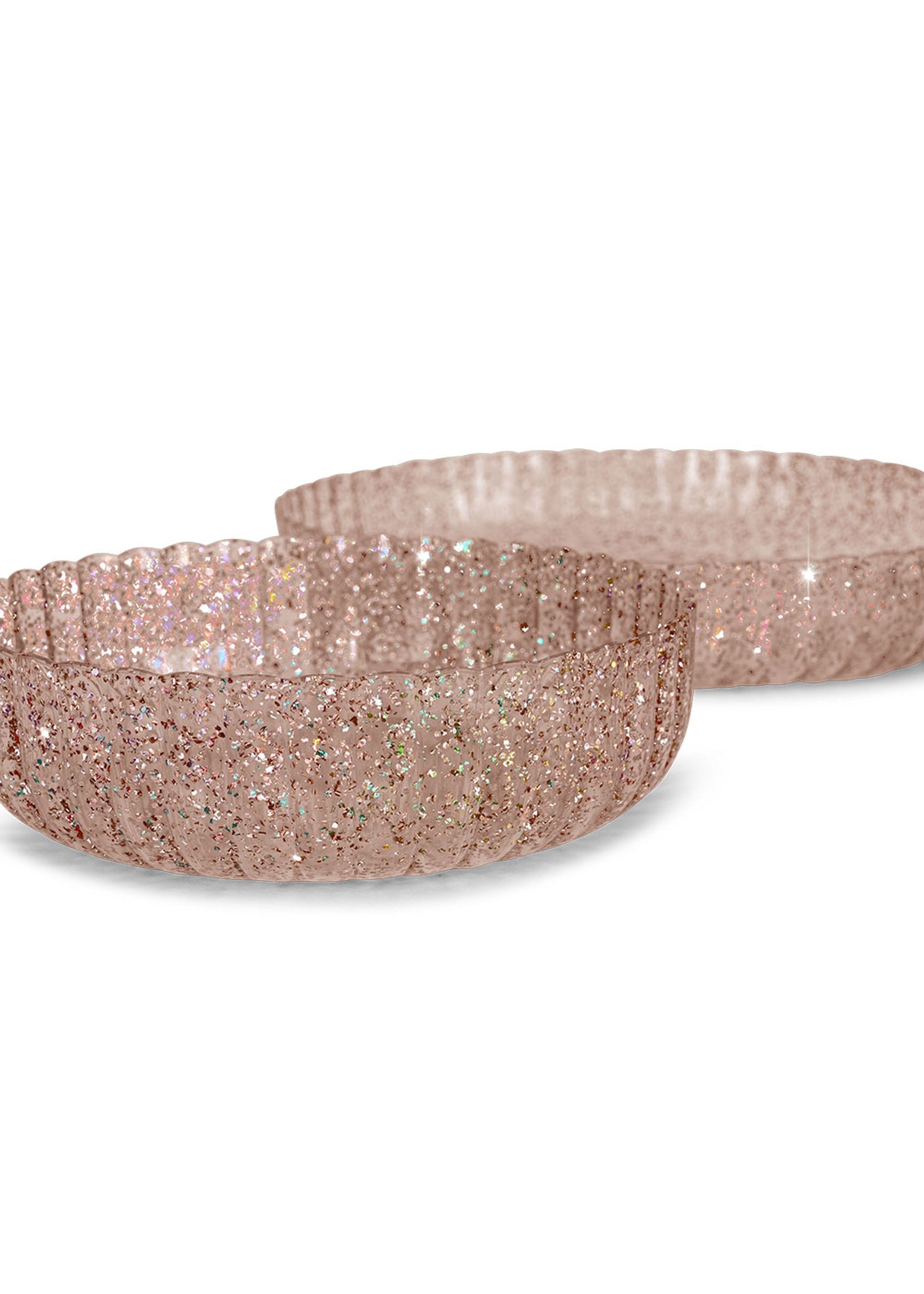 Konges Sløjd - Vaisselle pour enfants - Dinner Set Glitter - SPARKLING BLUSH