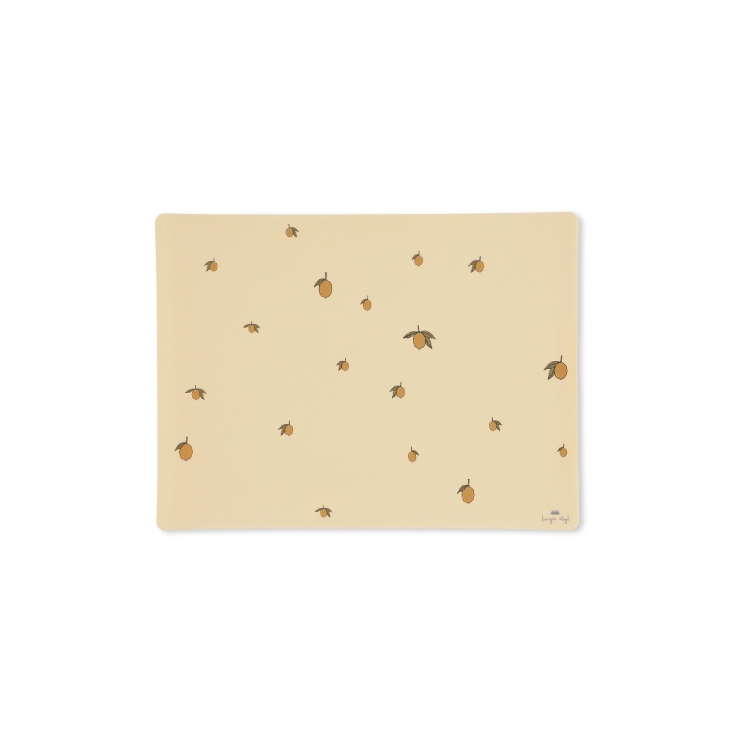 Konges Sløjd - Tischset - SILICONE PLACEMAT - LEMON