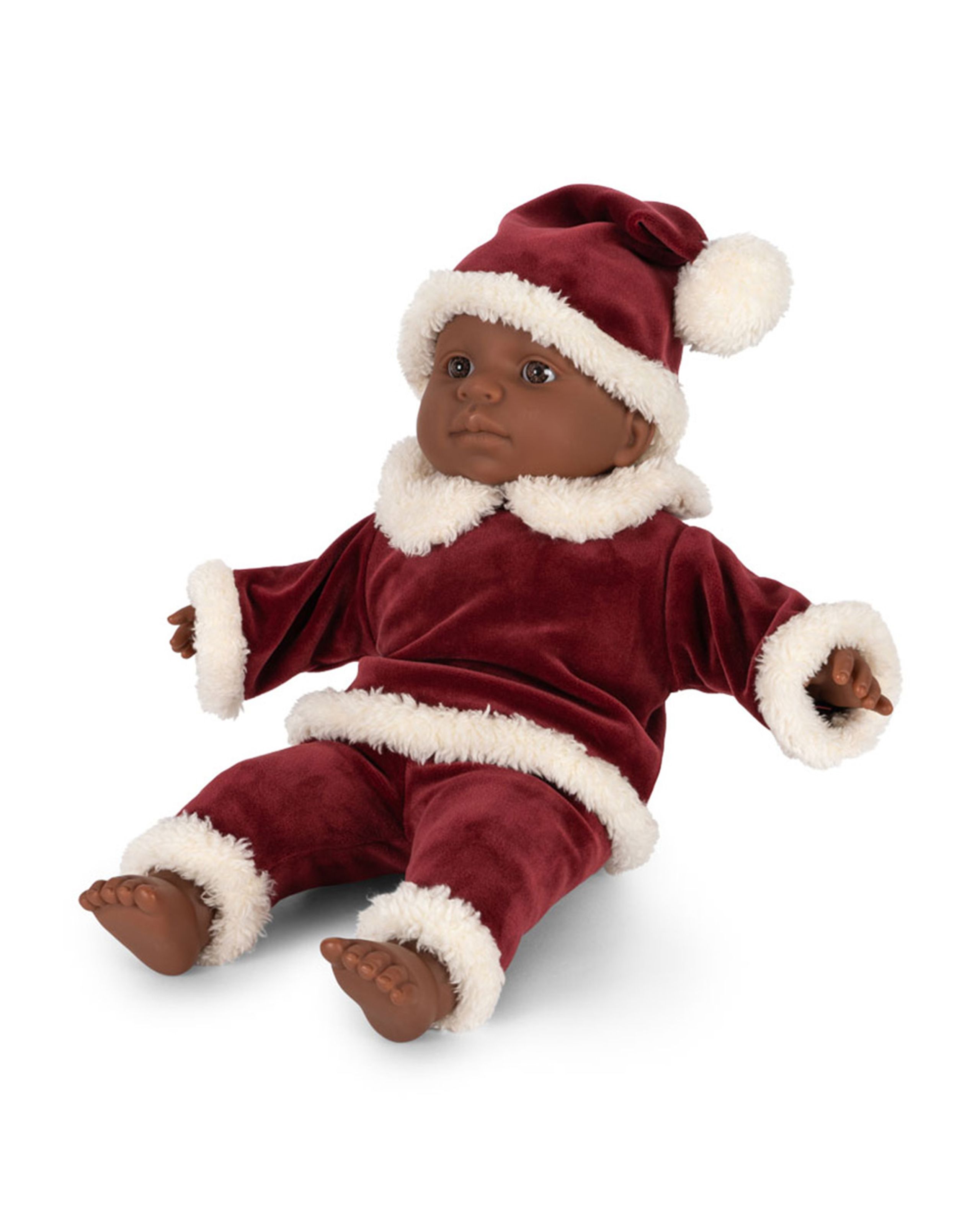 Konges Sløjd - Príslušenstvo pre bábiky - Doll Christmas Set - Jolly Red