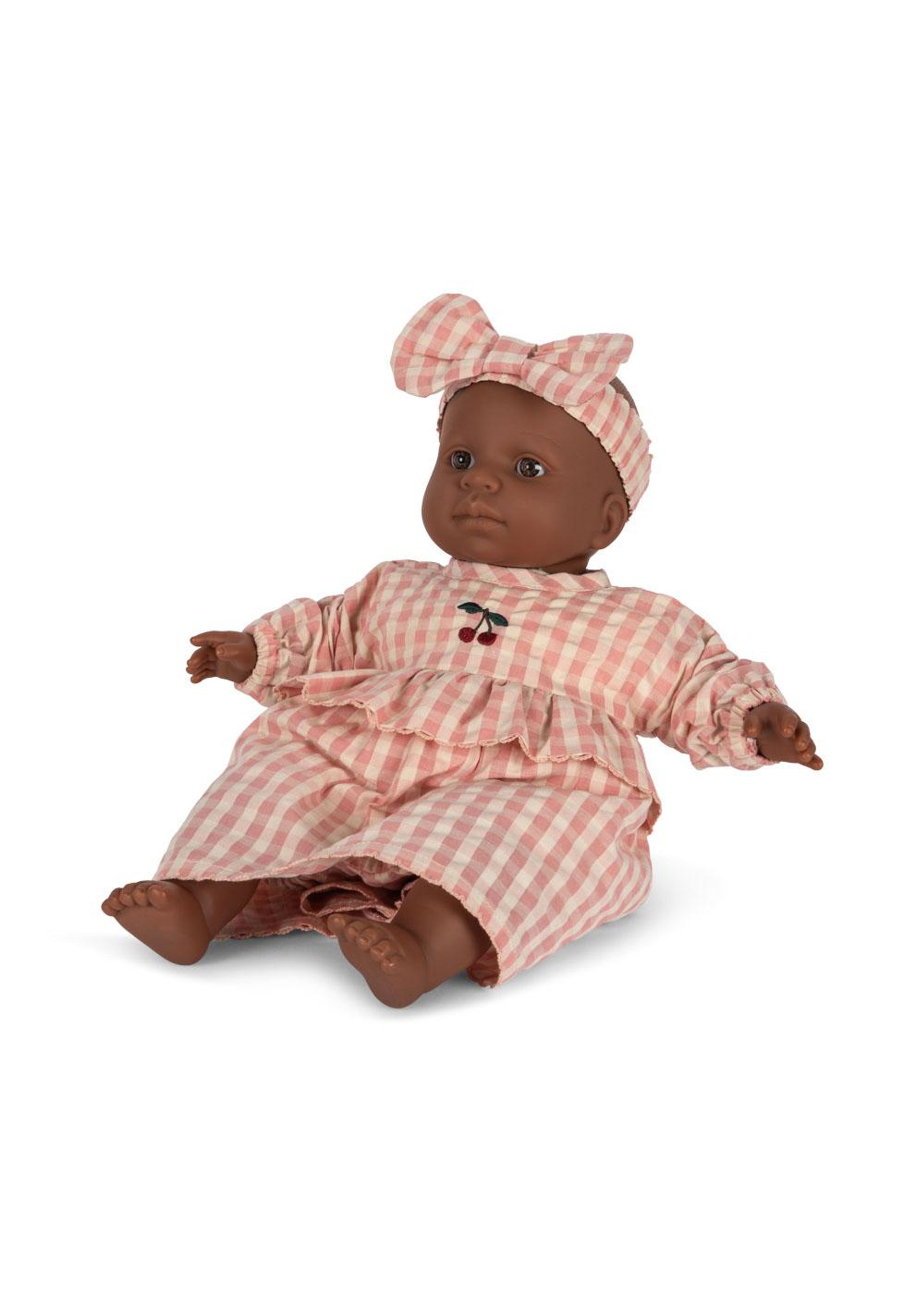 Konges Sløjd - Acessórios para bonecas - Doll Clothes Set - POWDER PINK CHECK
