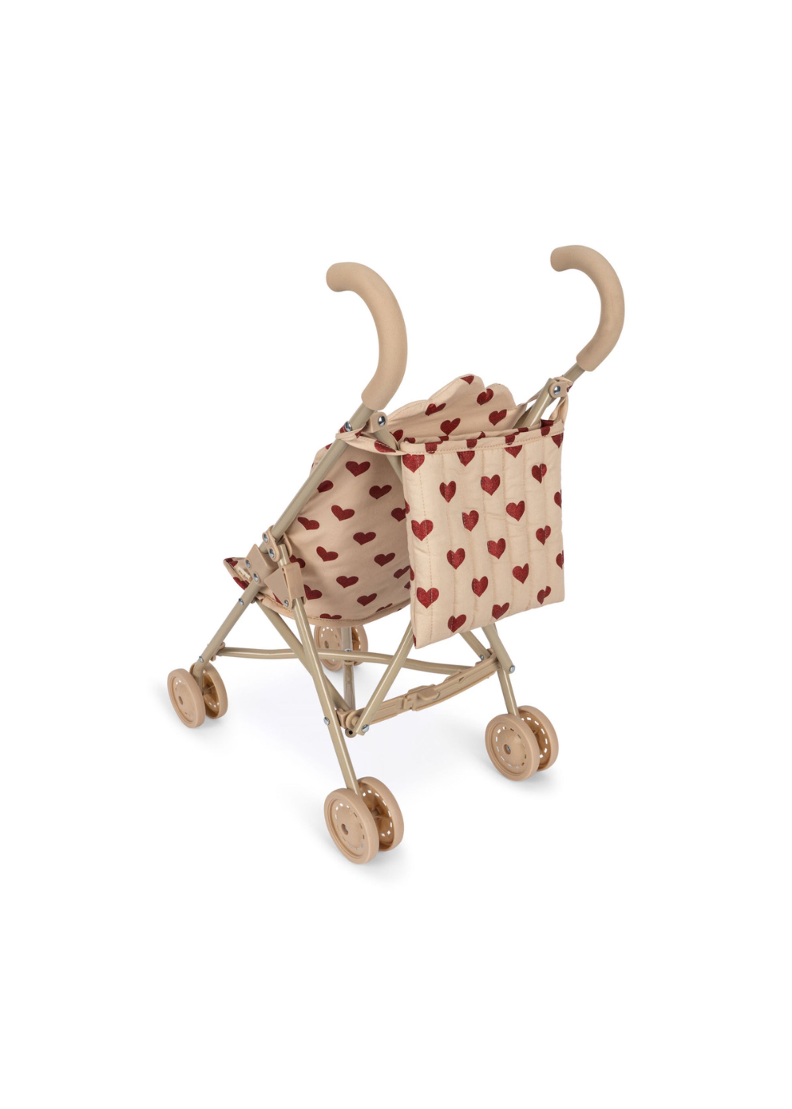 Konges Sløjd - Accessoires pour poupées - Doll stroller valentine - Amour rouge