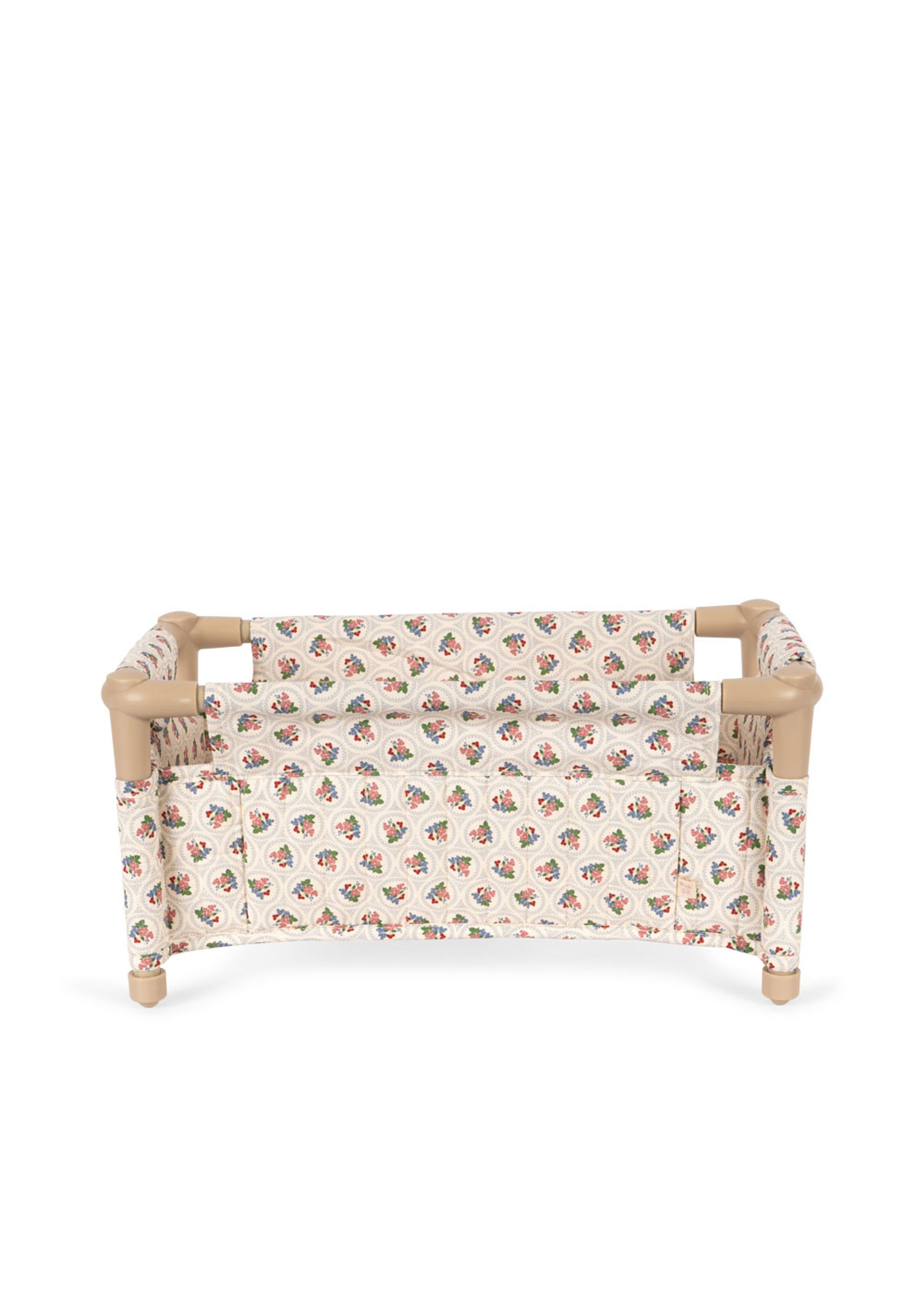 Konges Sløjd - Puppen-Zubehör - Doll Travel Bed - VERONA BLUES