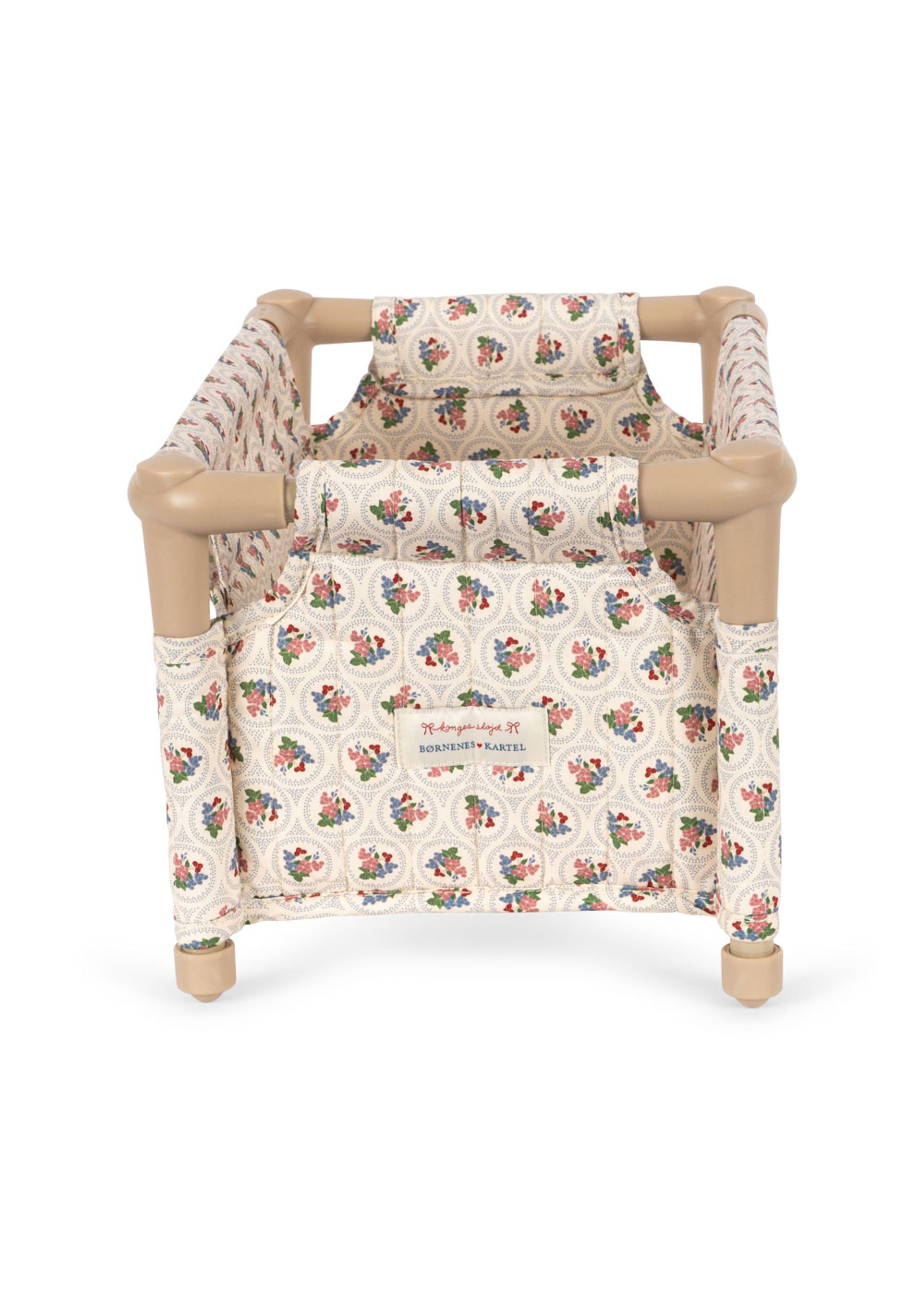 Konges Sløjd - Puppen-Zubehör - Doll Travel Bed - VERONA BLUES