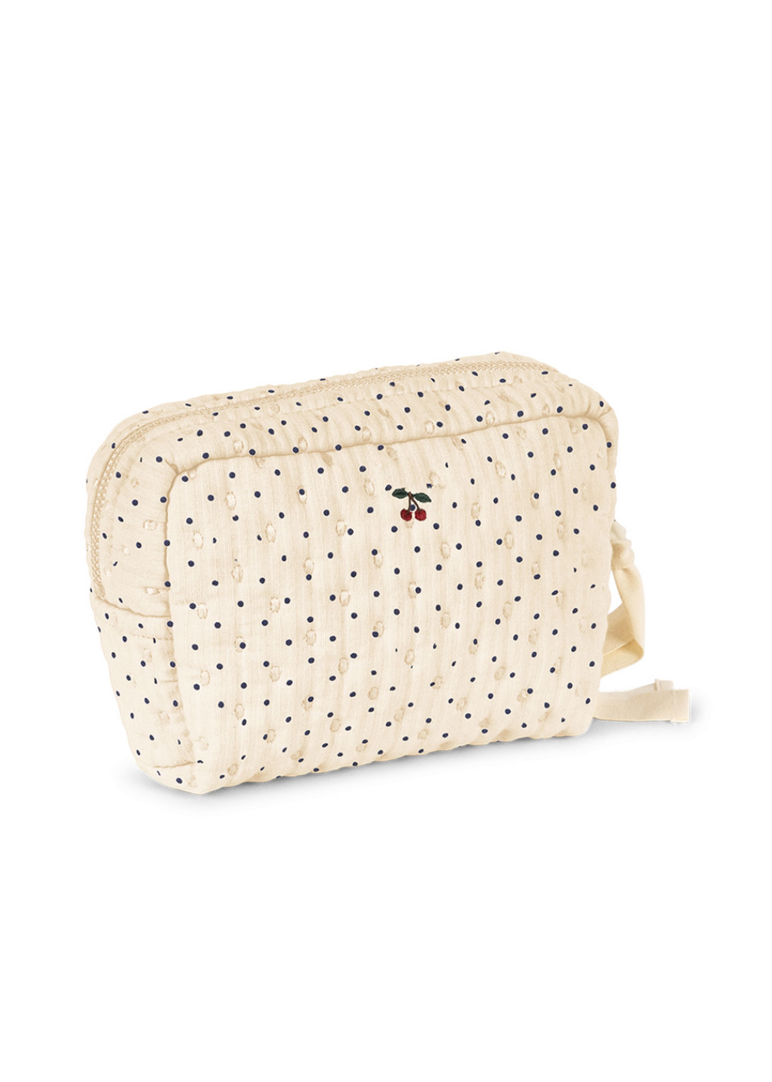 Konges Sløjd - Cream puffs - Seersucker Small Toiletry Bag - ESTATE DOT