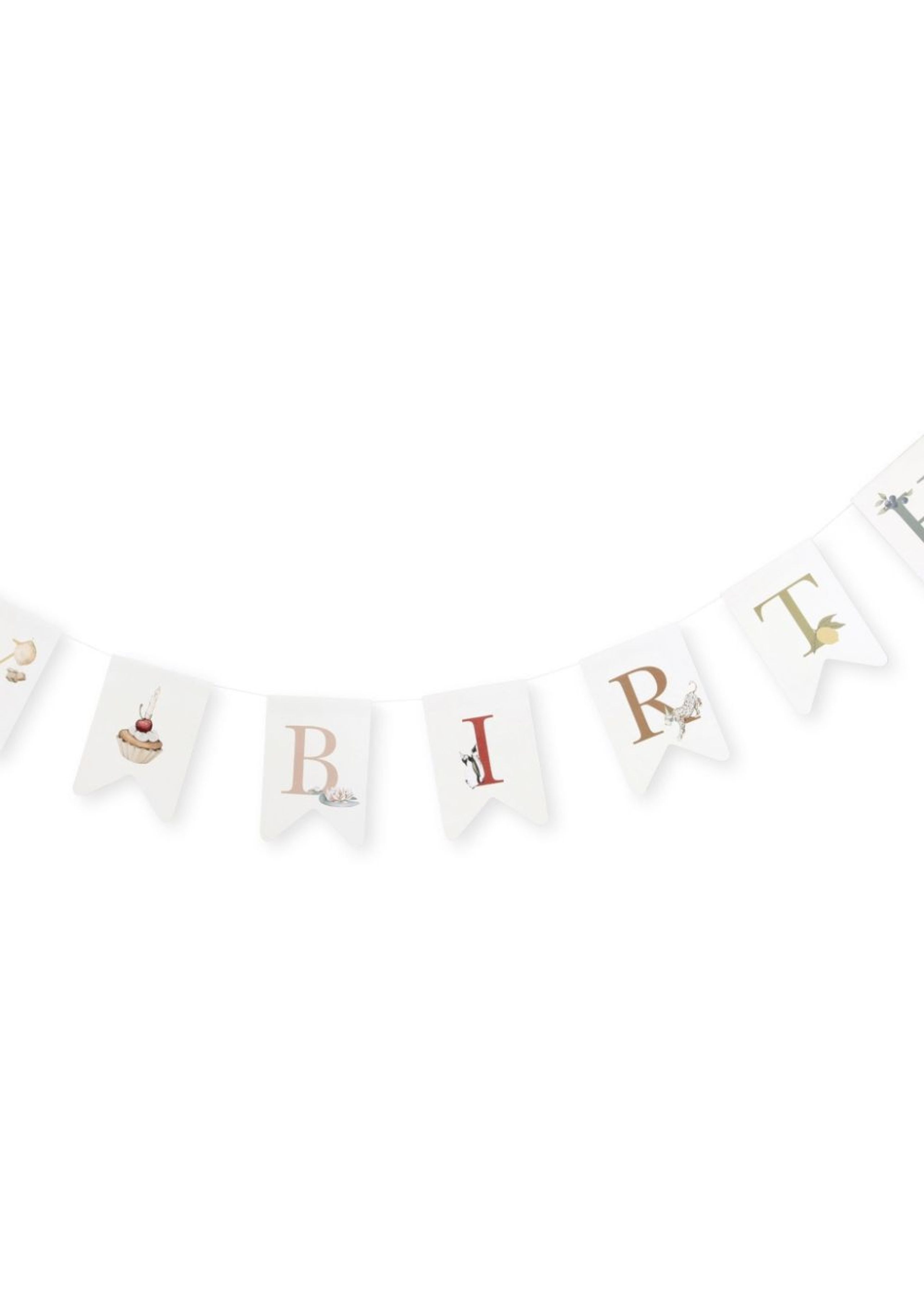 Konges Sløjd - Girlande - Birthday Garland FSC - Multi