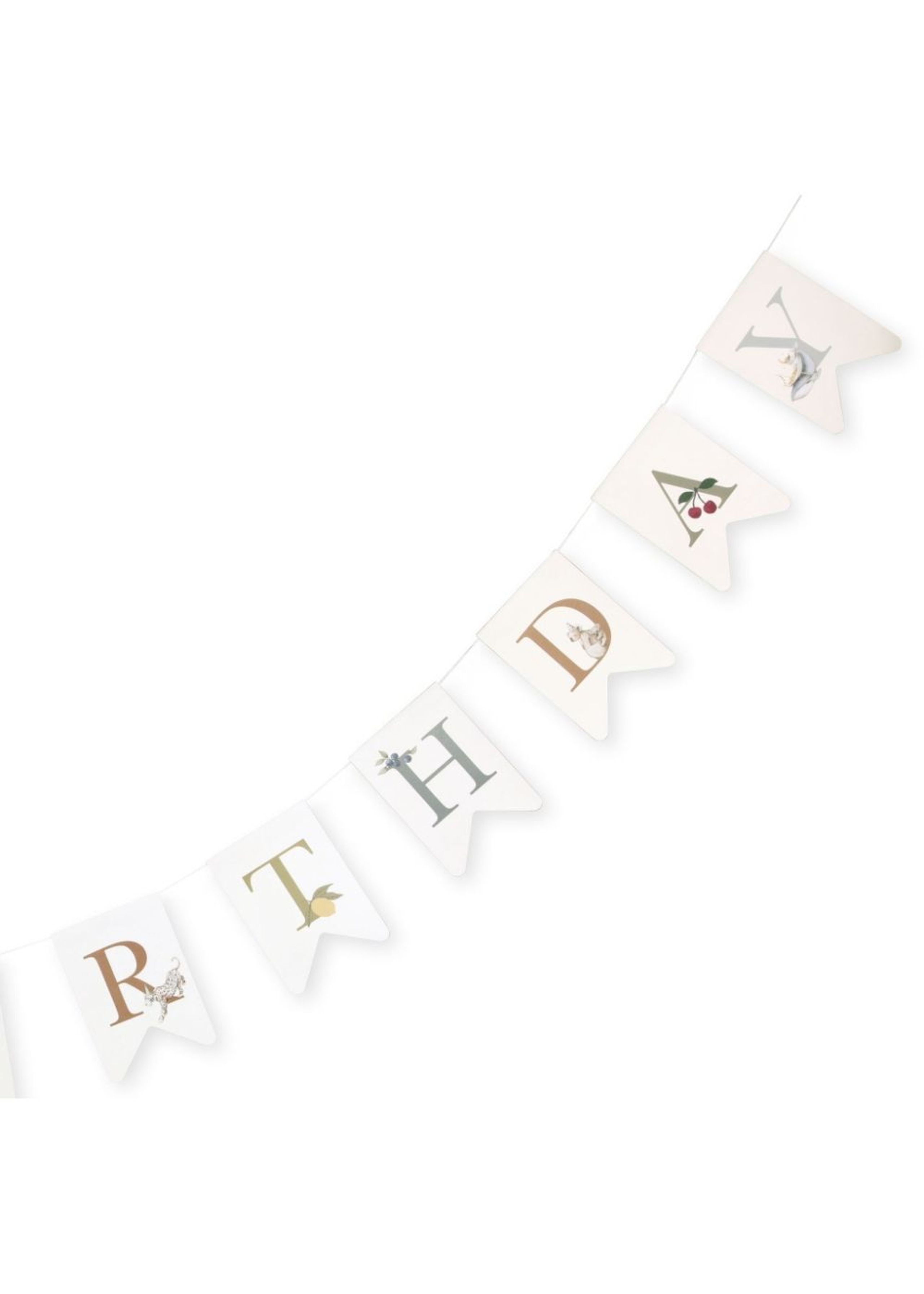 Konges Sløjd - Girlande - Birthday Garland FSC - Multi