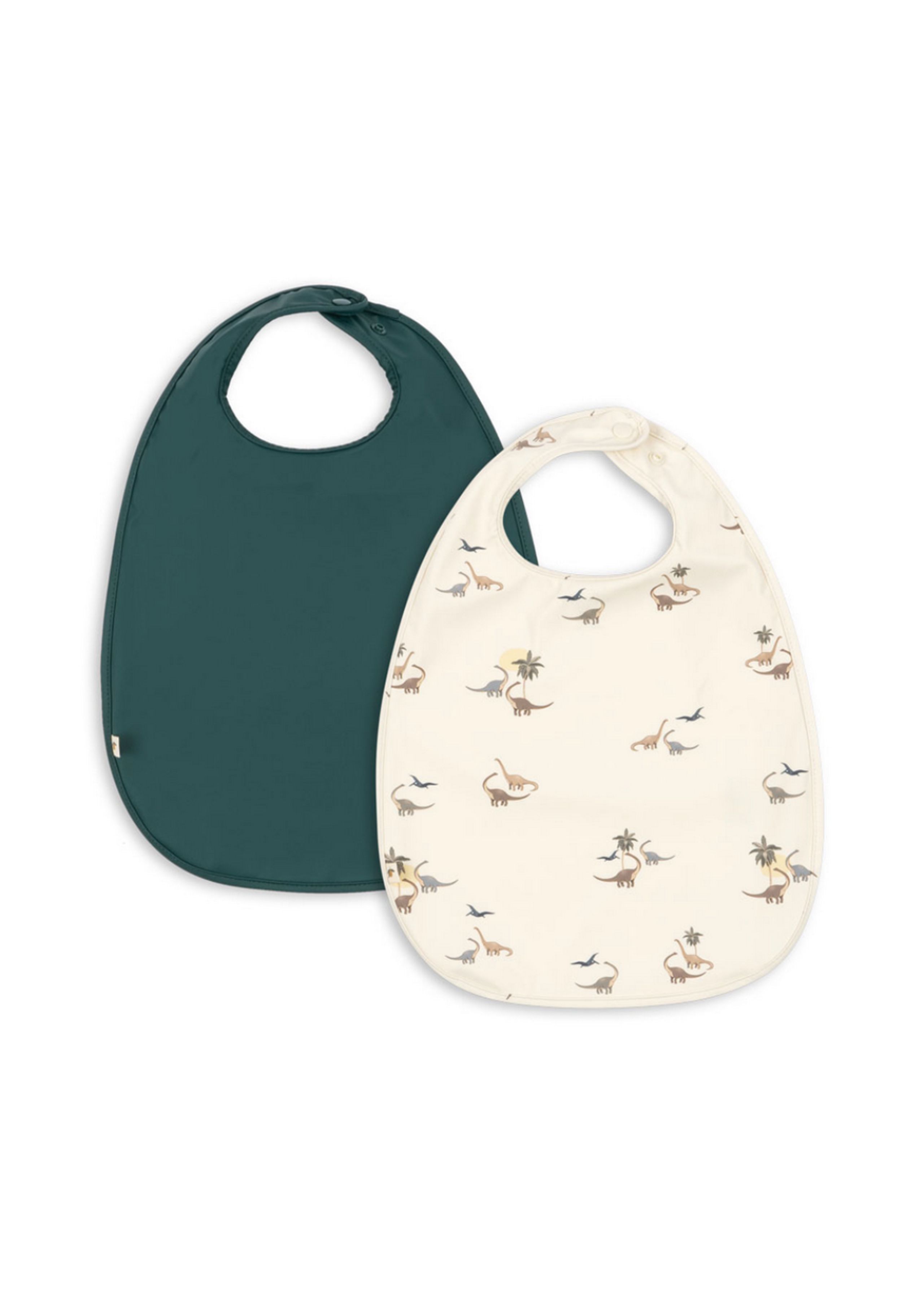 Konges Sløjd - Bavette - 2 pack dinner bib - KUBI/RAIN FOREST