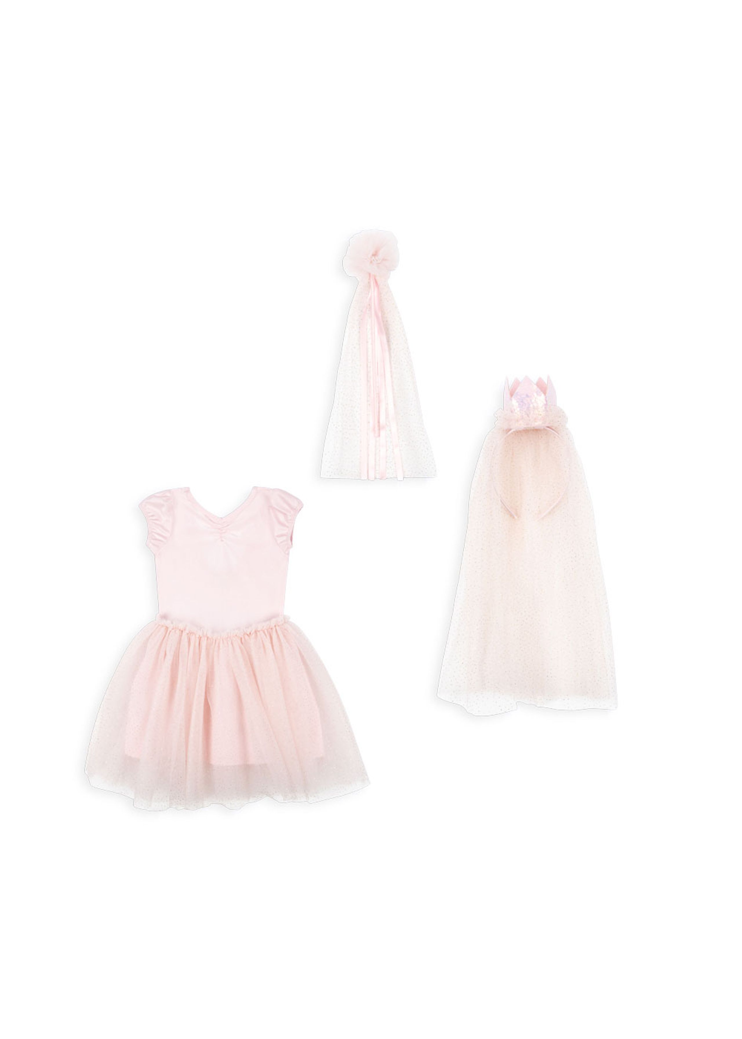 Konges Sløjd - Havebord - Princess Crown Costume - CLOUD PINK