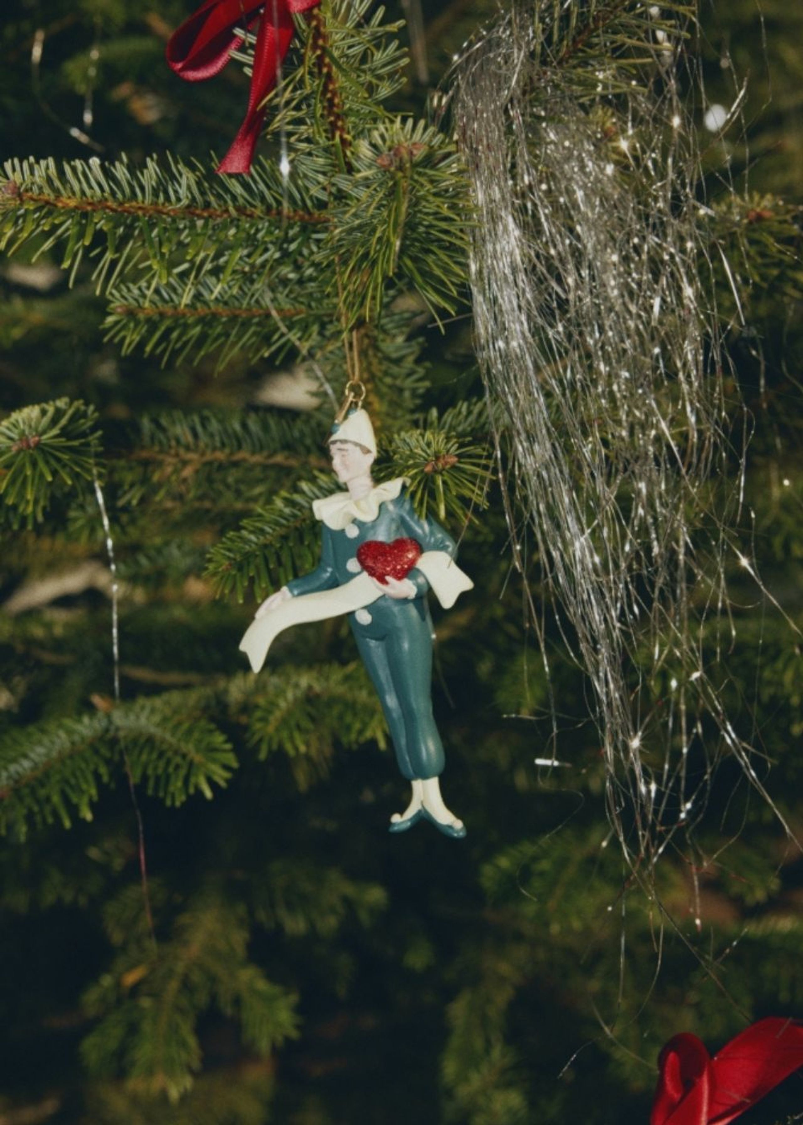 Konges Sløjd - Weihnachtsschmuck - Christmas Clown Coeur - Multi