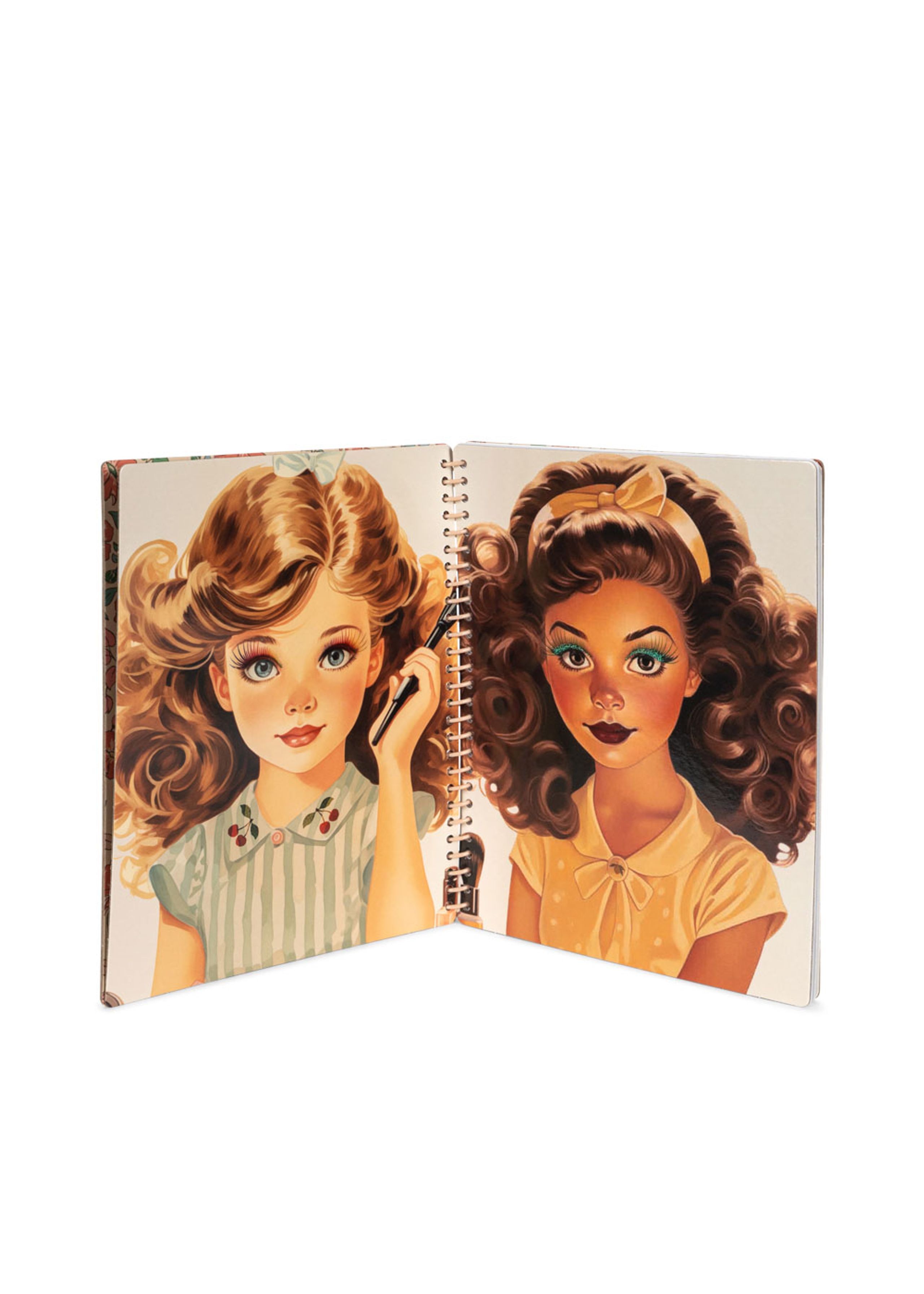 Konges Sløjd - Giocattoli - Glam Me Up Sticker Book - BLUSH