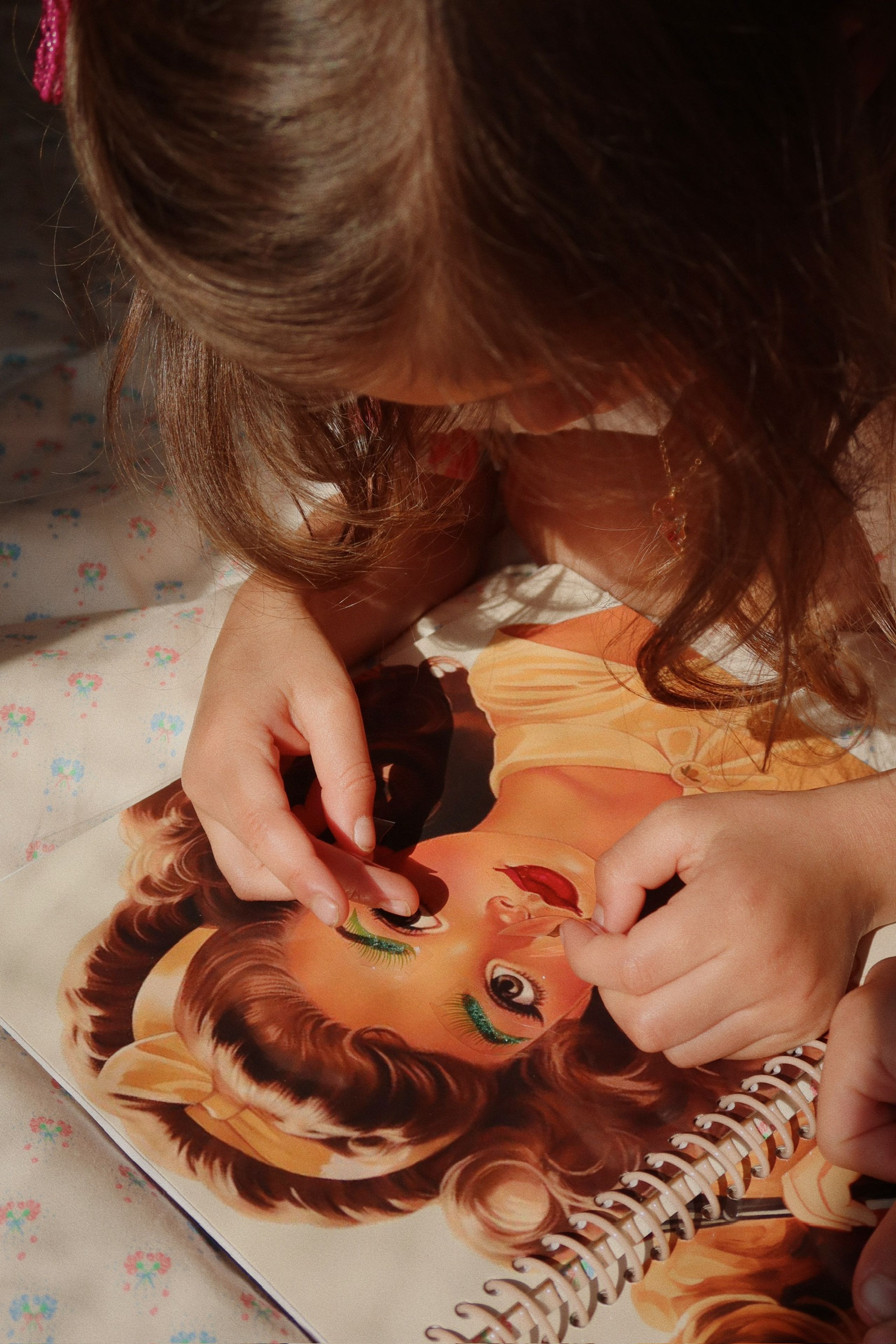 Konges Sløjd - Adesivi - Glam Me Up Sticker Book - BLUSH