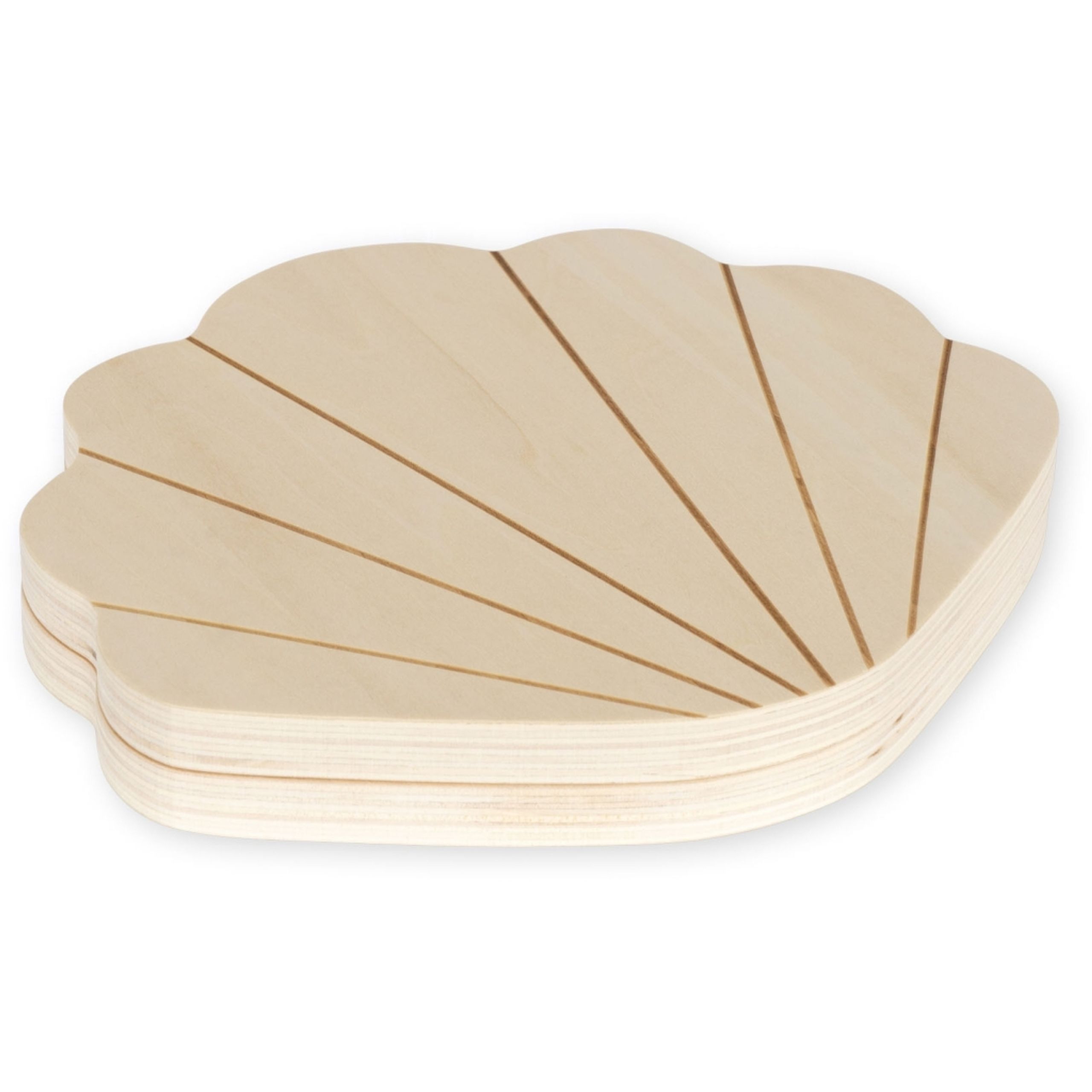 Konges Sløjd - Toys - Havdyr træ puslespil - Multi