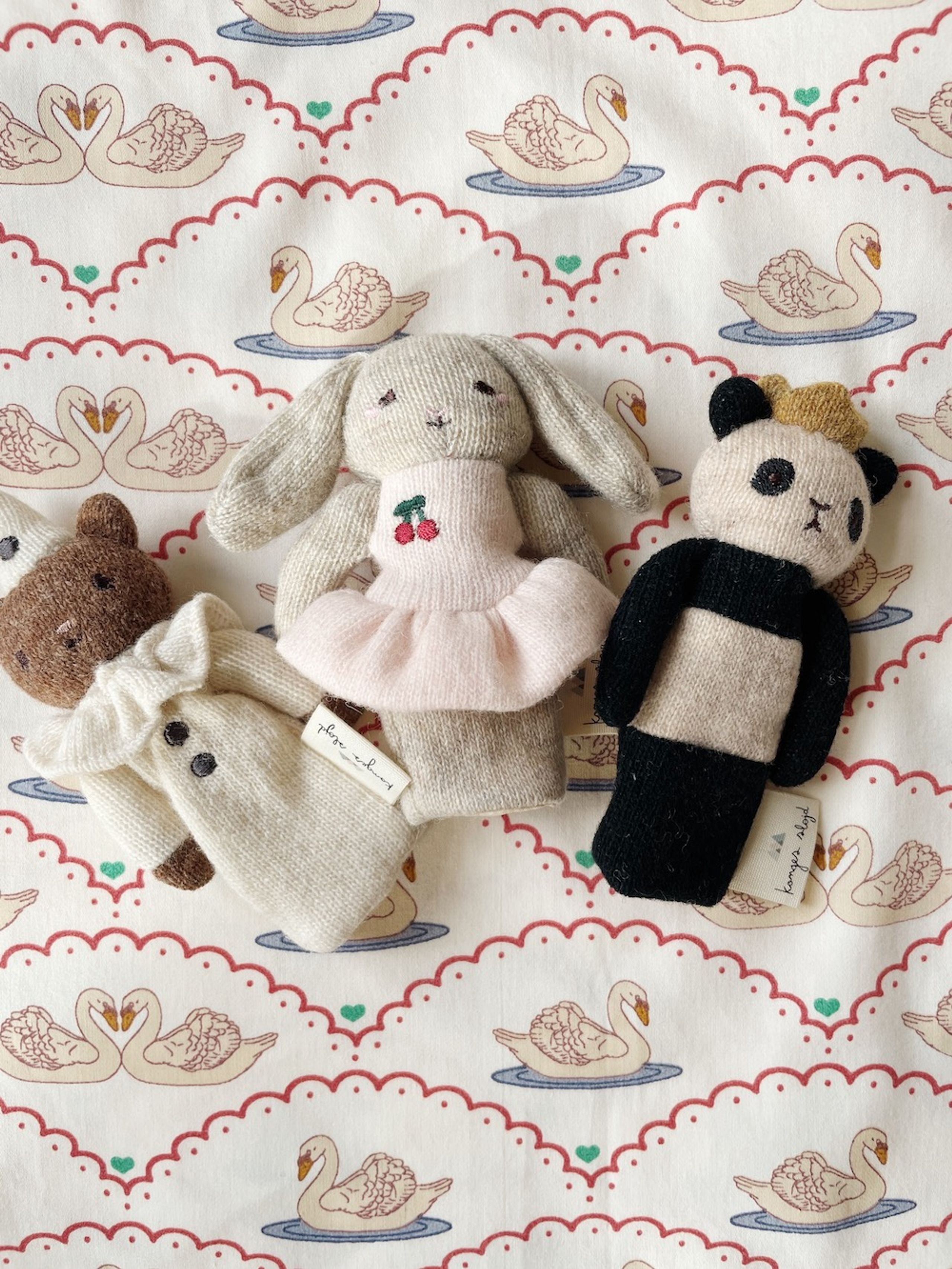 Konges Sløjd - Legetøj - 3 Pack Finger Puppets - MULTI
