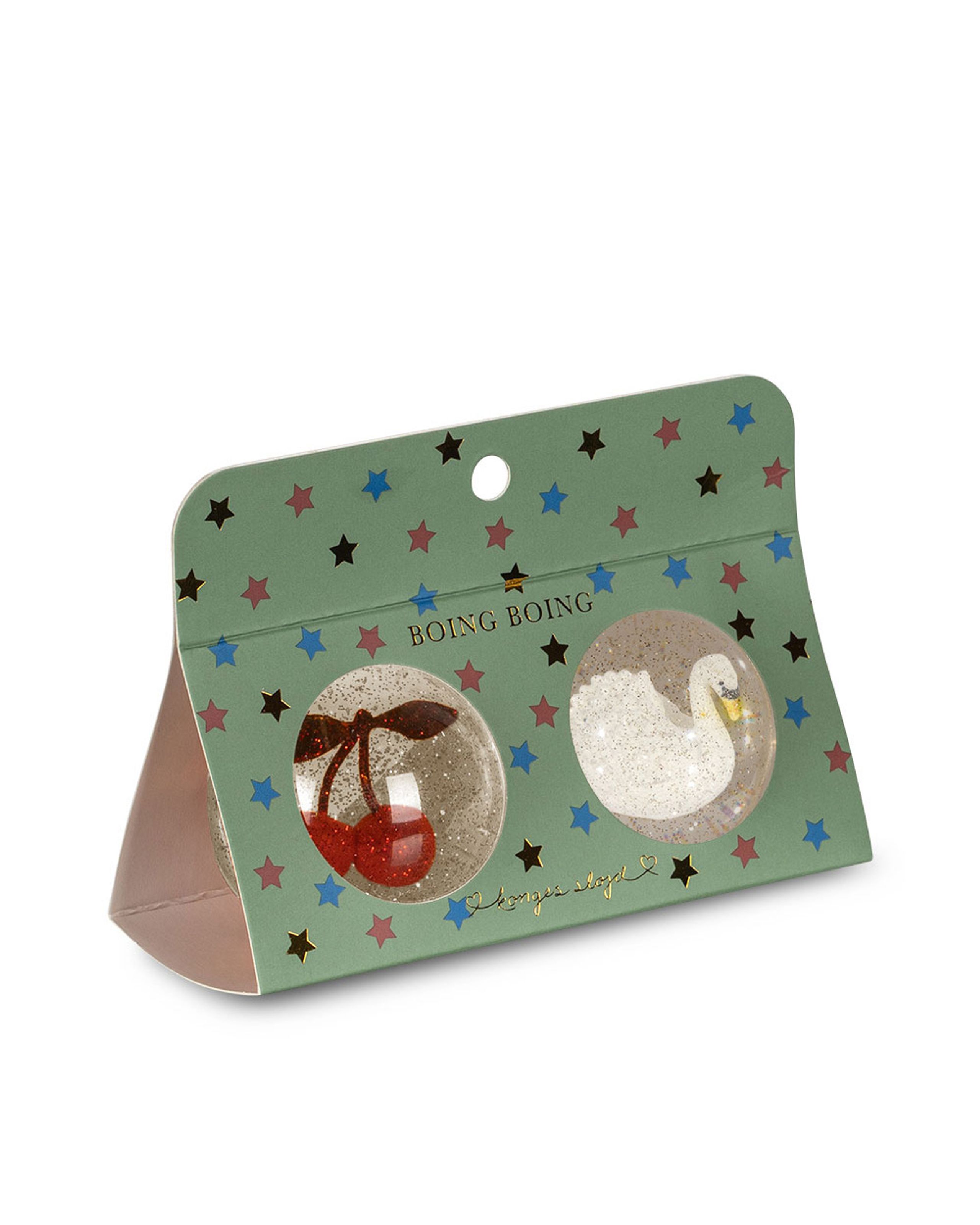 Konges Sløjd - Zabawki - Bouncing Ball Sets - Cherry & Swan