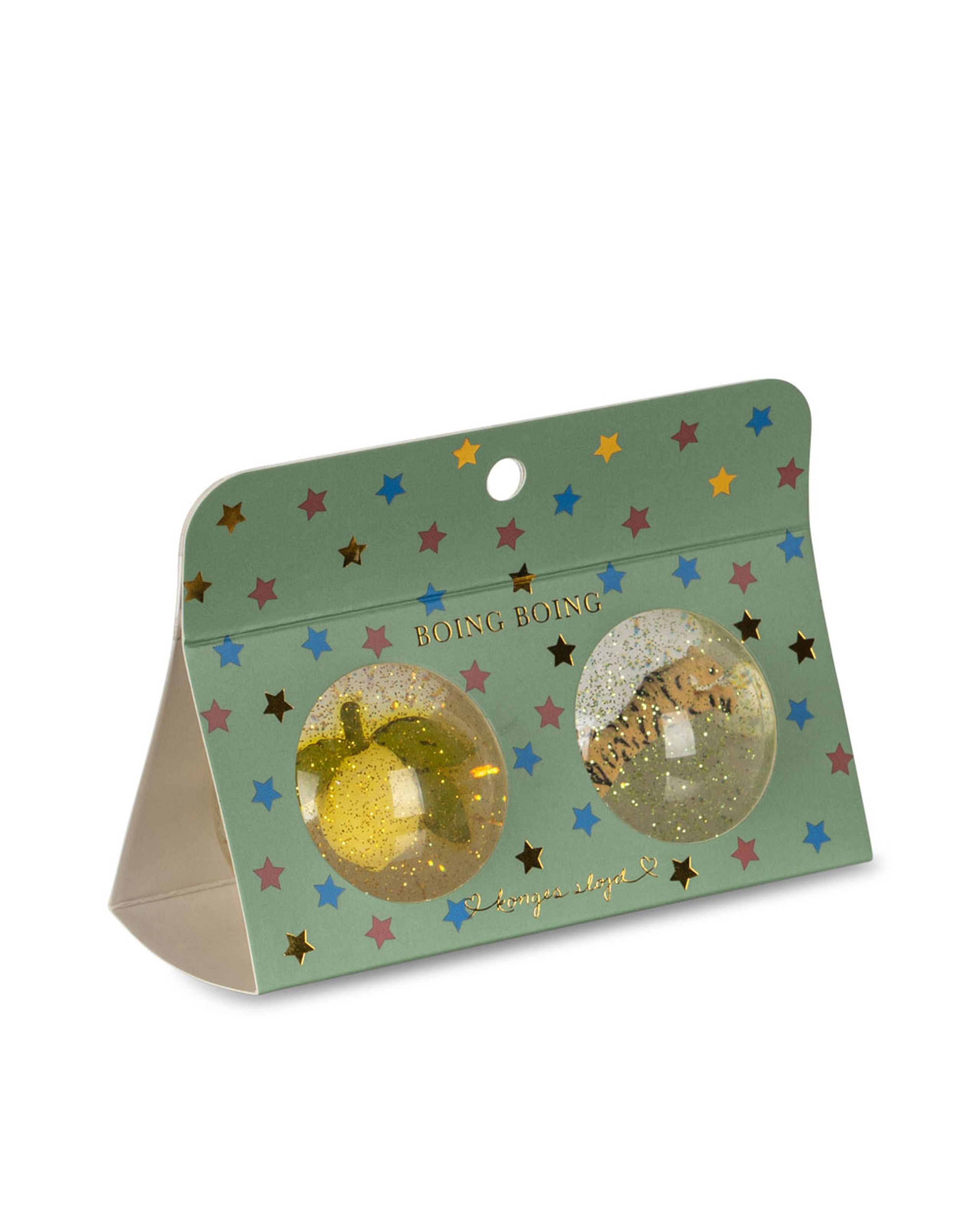 Konges Sløjd - Legetøj - Bouncing Ball Sets - Lemon & Tiger