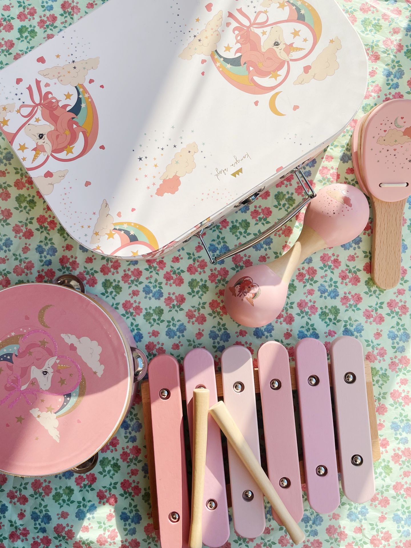 Konges Sløjd - Spielzeug - Music set petite - RAINBOW TWINKLE