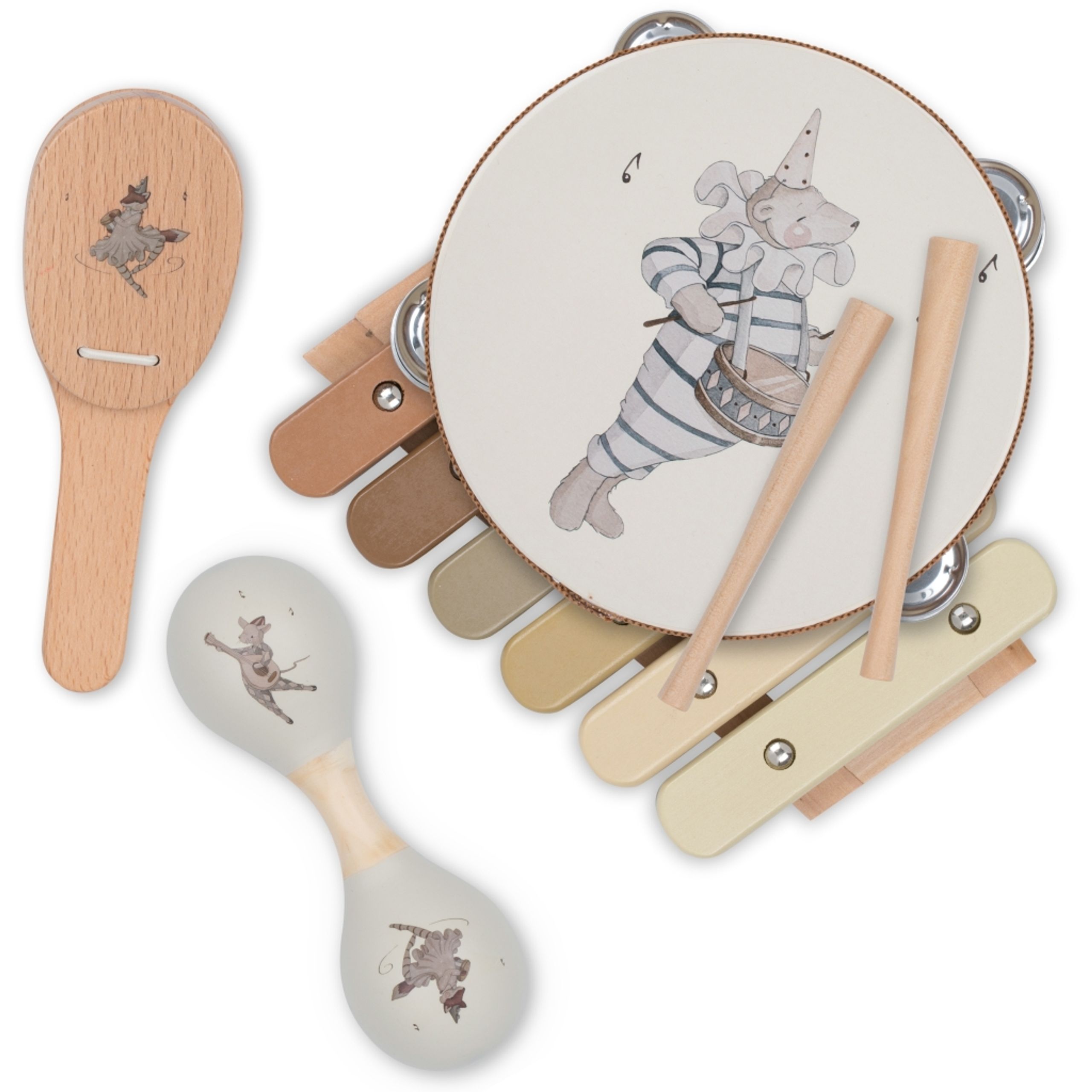 Konges Sløjd - Spielzeug - MUSIC SET - MULTI